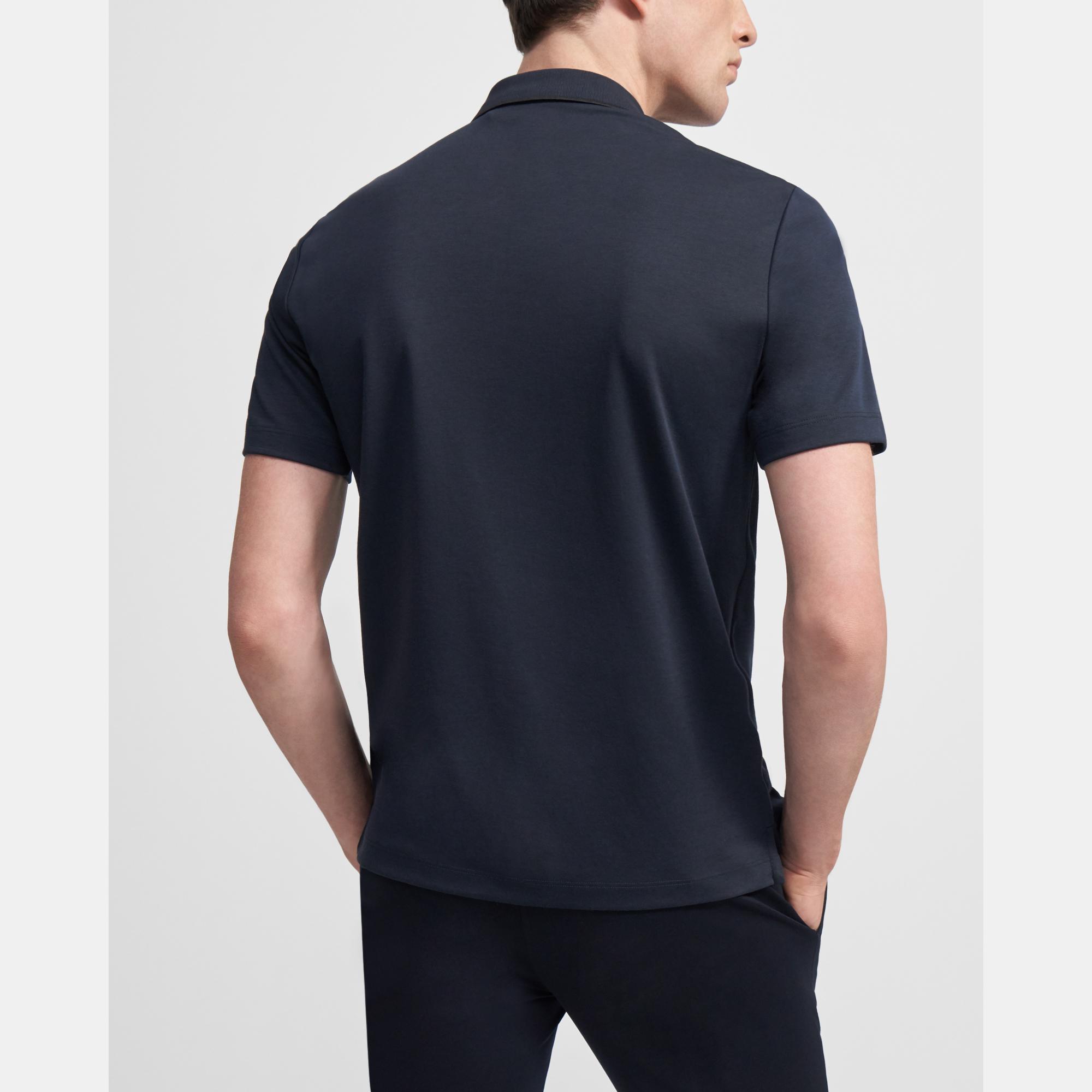 Piqué Cotton Standard Polo Shirt | Theory