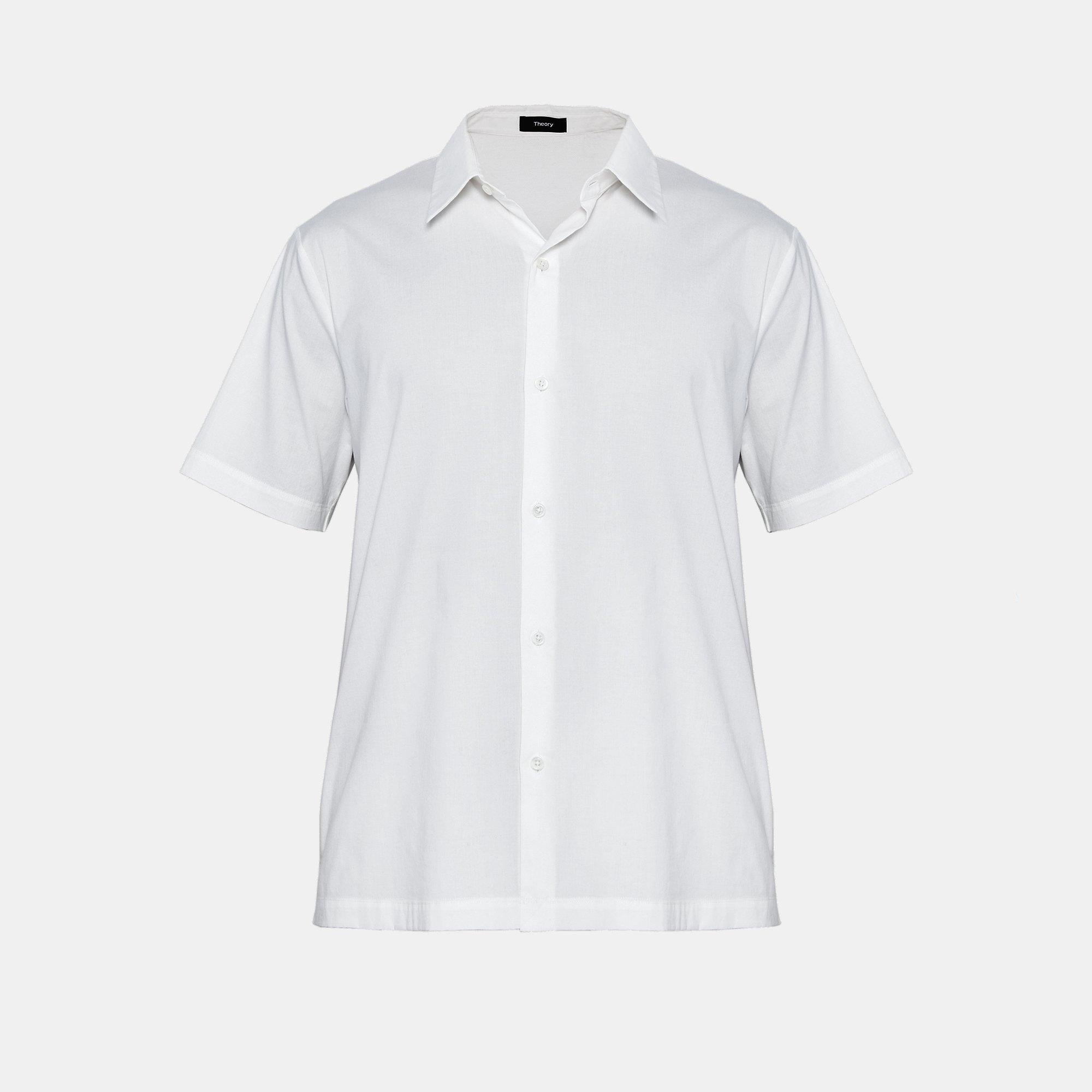 Cotton Pique Hybrid Shirt