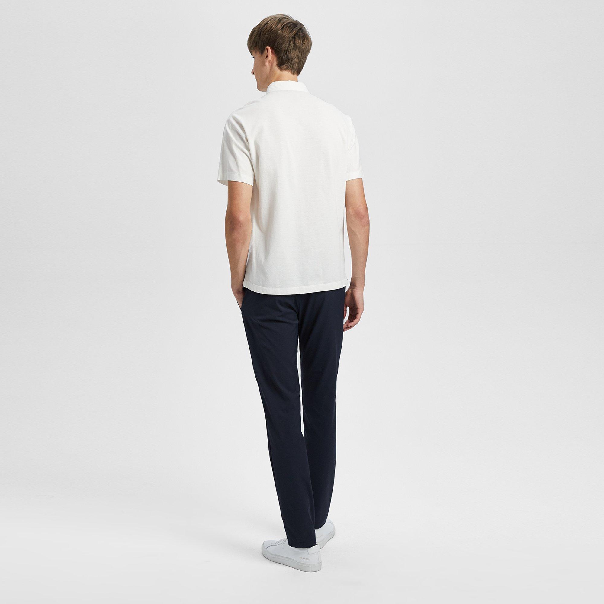 Cotton Pique Hybrid Shirt