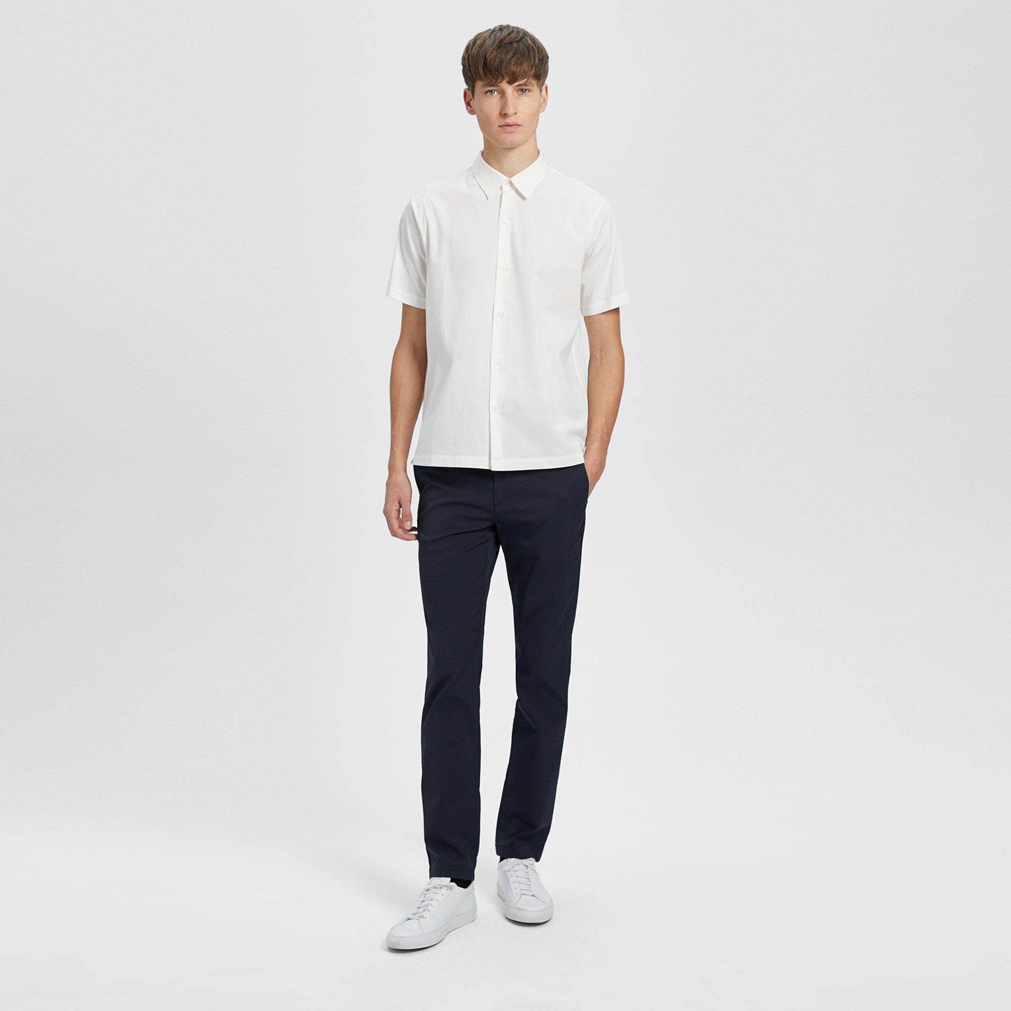 Cotton Pique Hybrid Shirt
