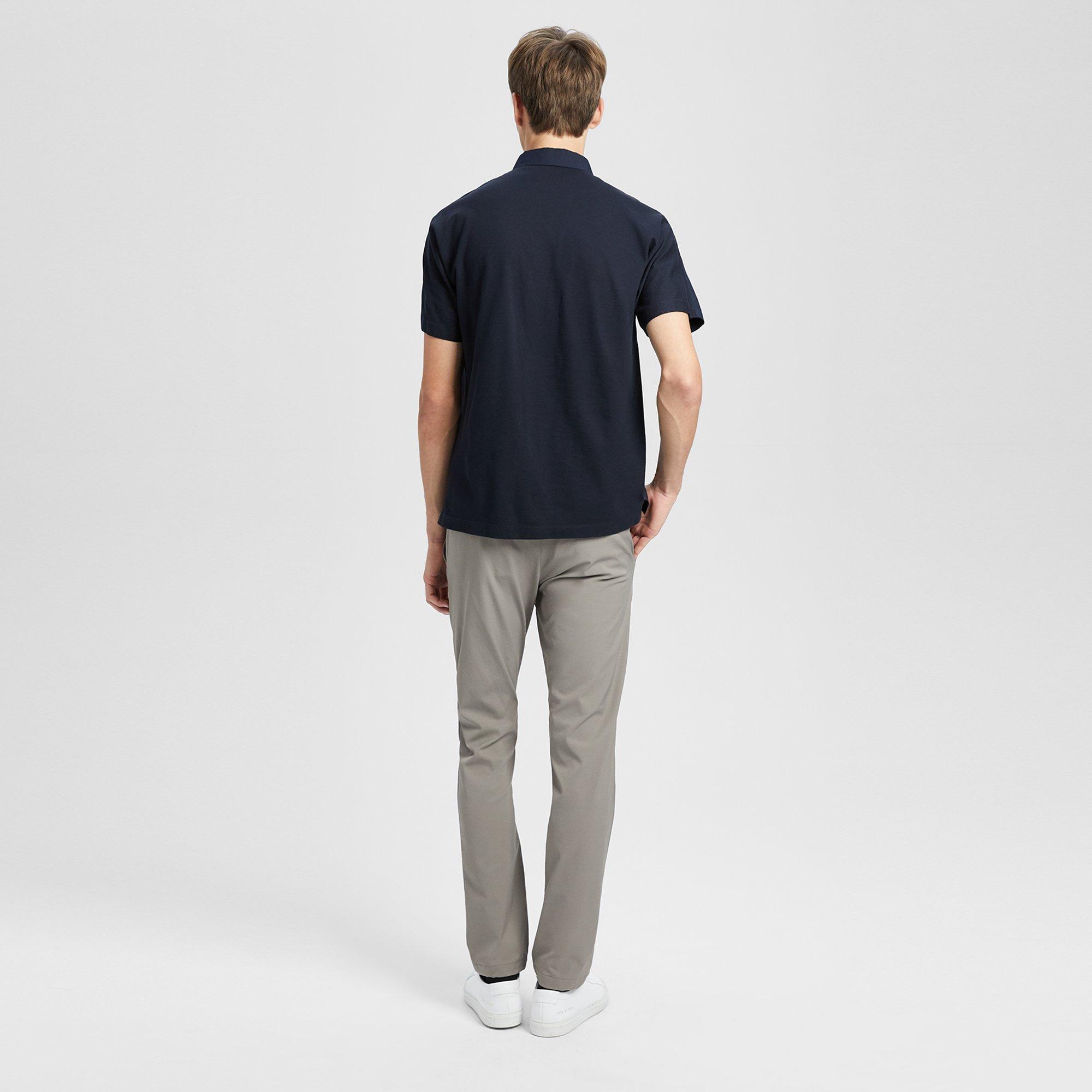 Cotton Pique Hybrid Shirt
