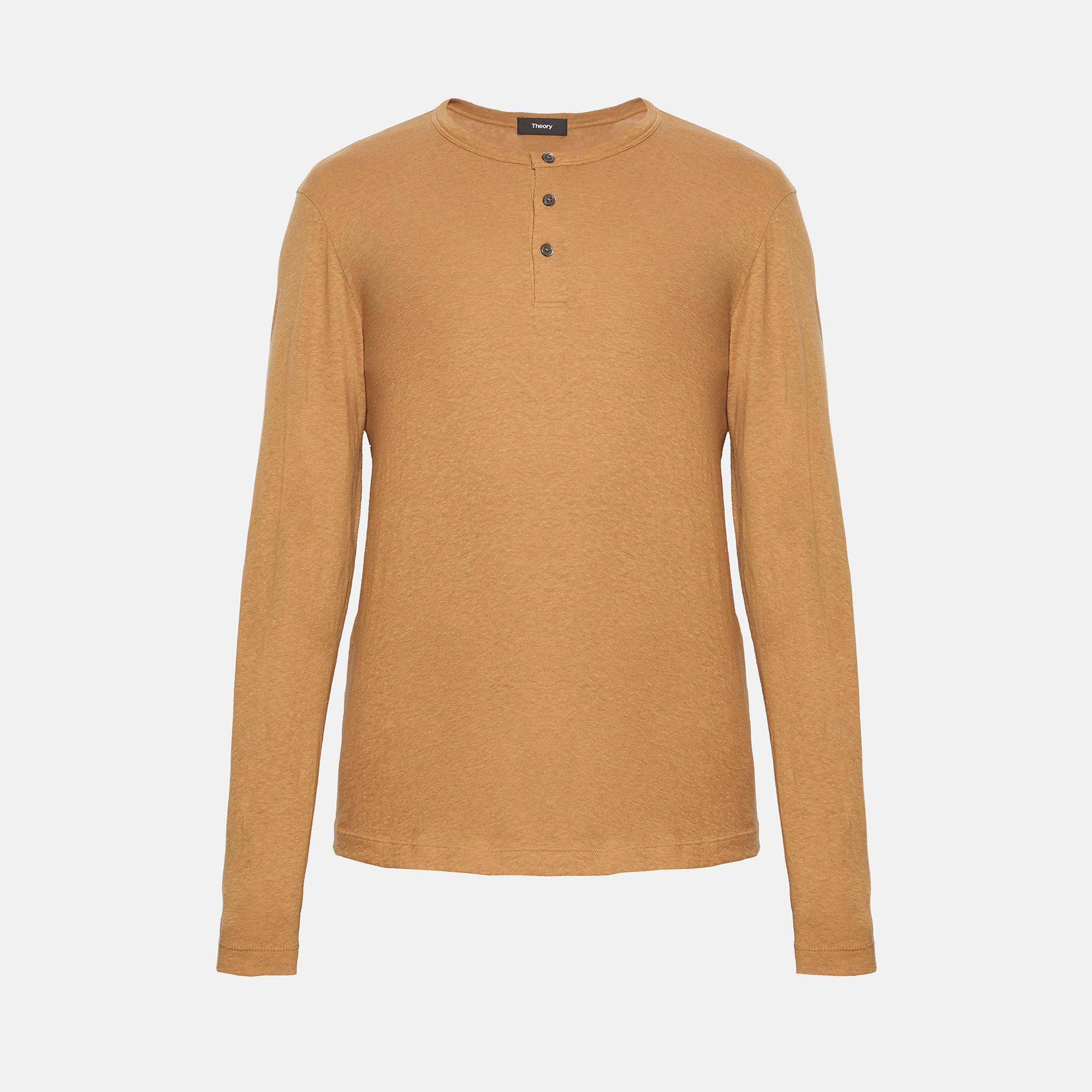 Cotton Core Henley Shirt
