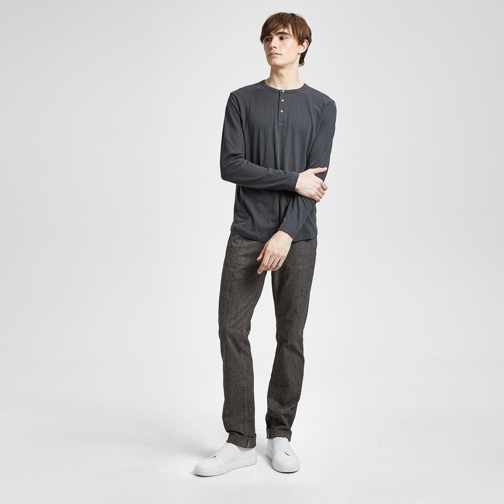 Cotton Core Henley Shirt