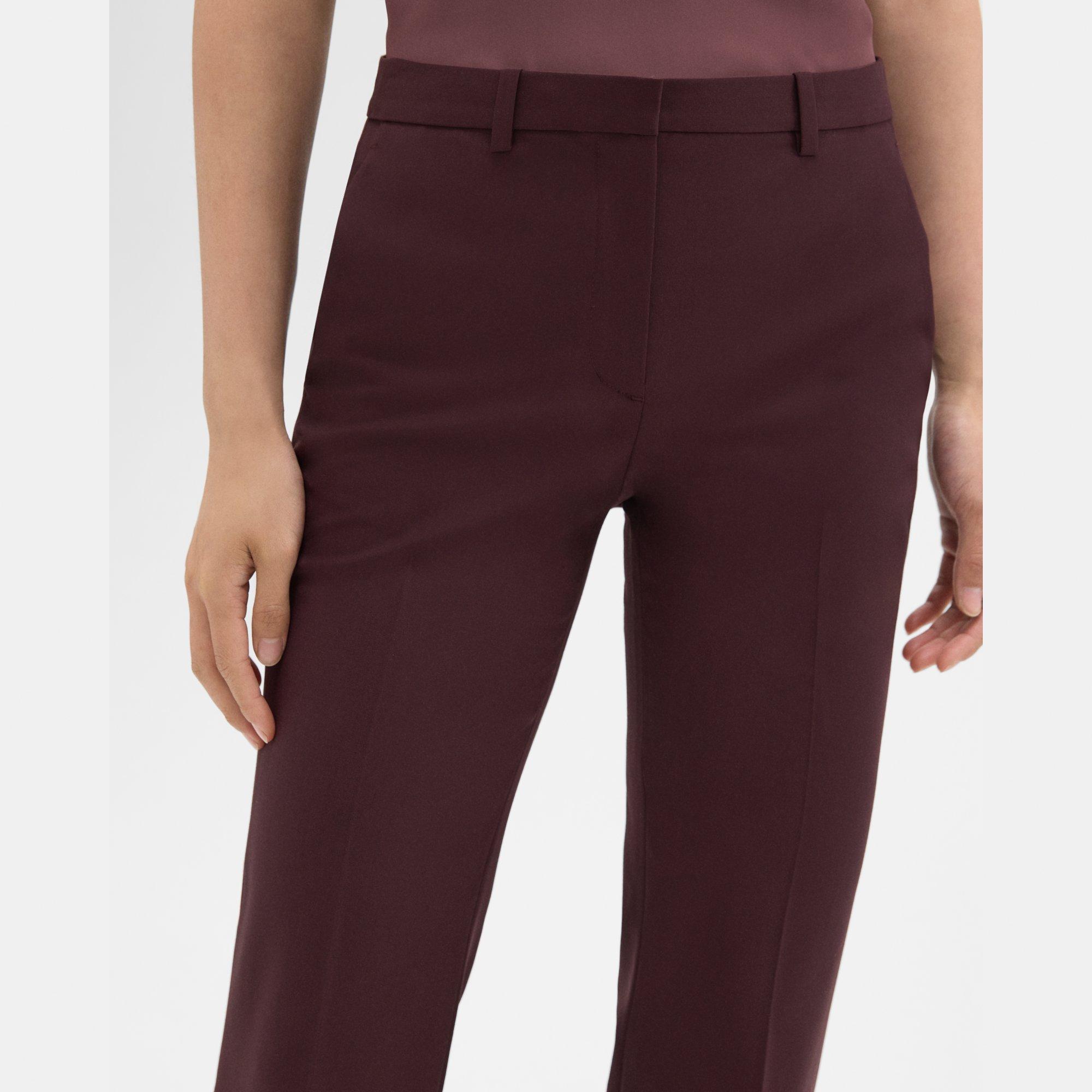 Womens Theory brown Demitria Trousers | Harrods # {CountryCode}