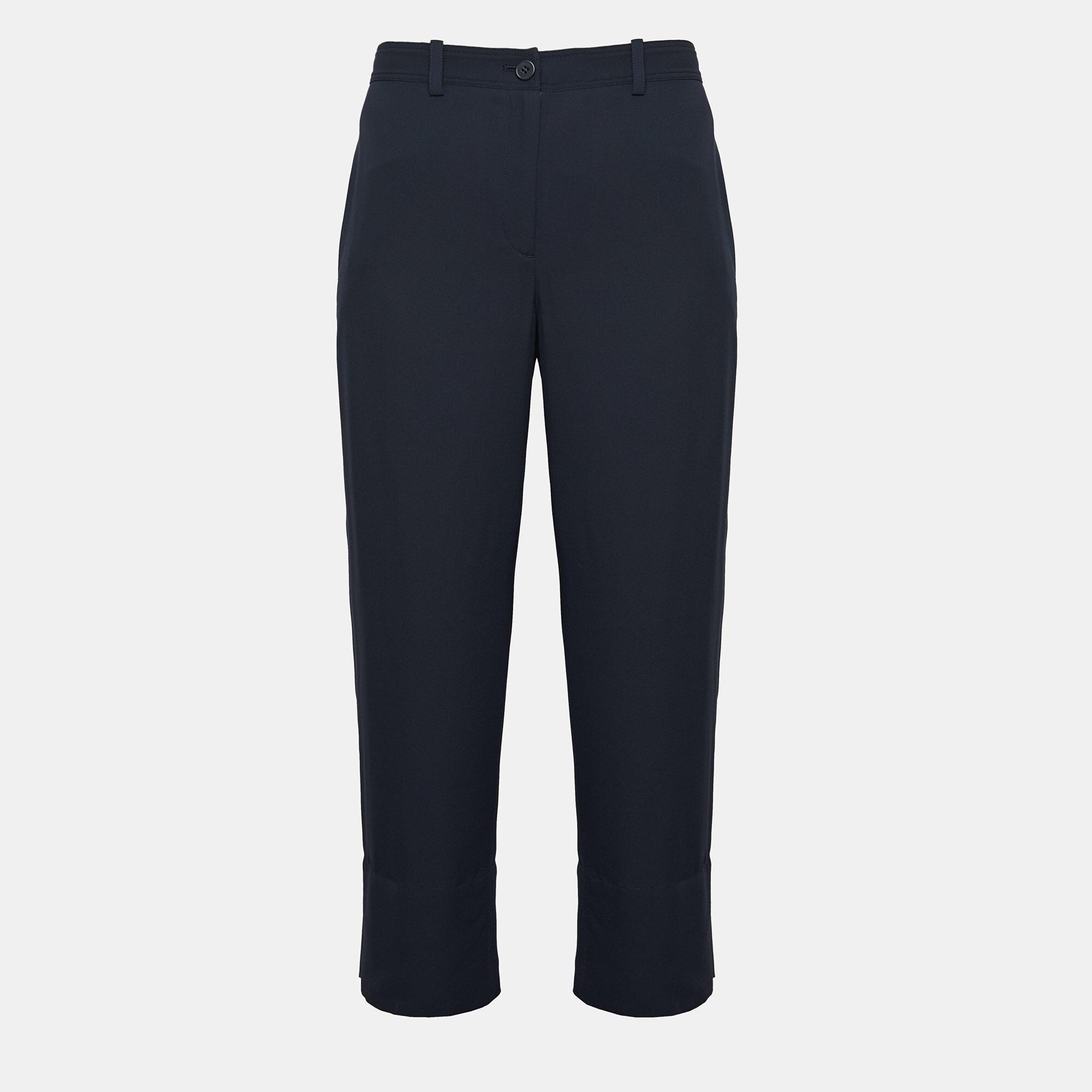 Silk Fluid Crop Pant
