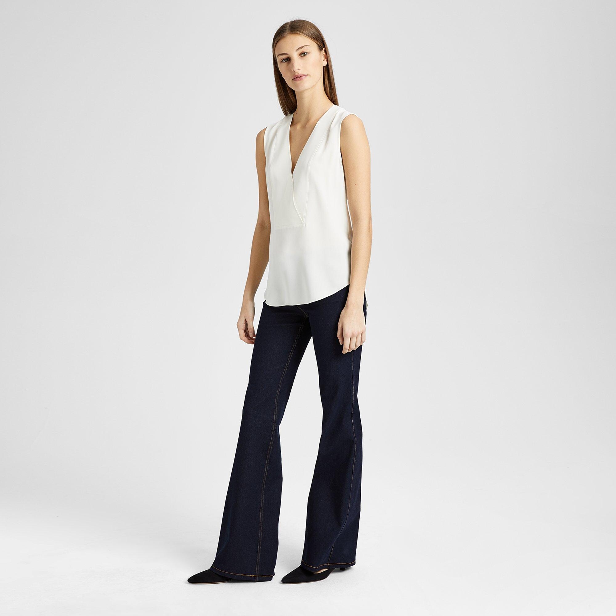 Silk Crossover Top