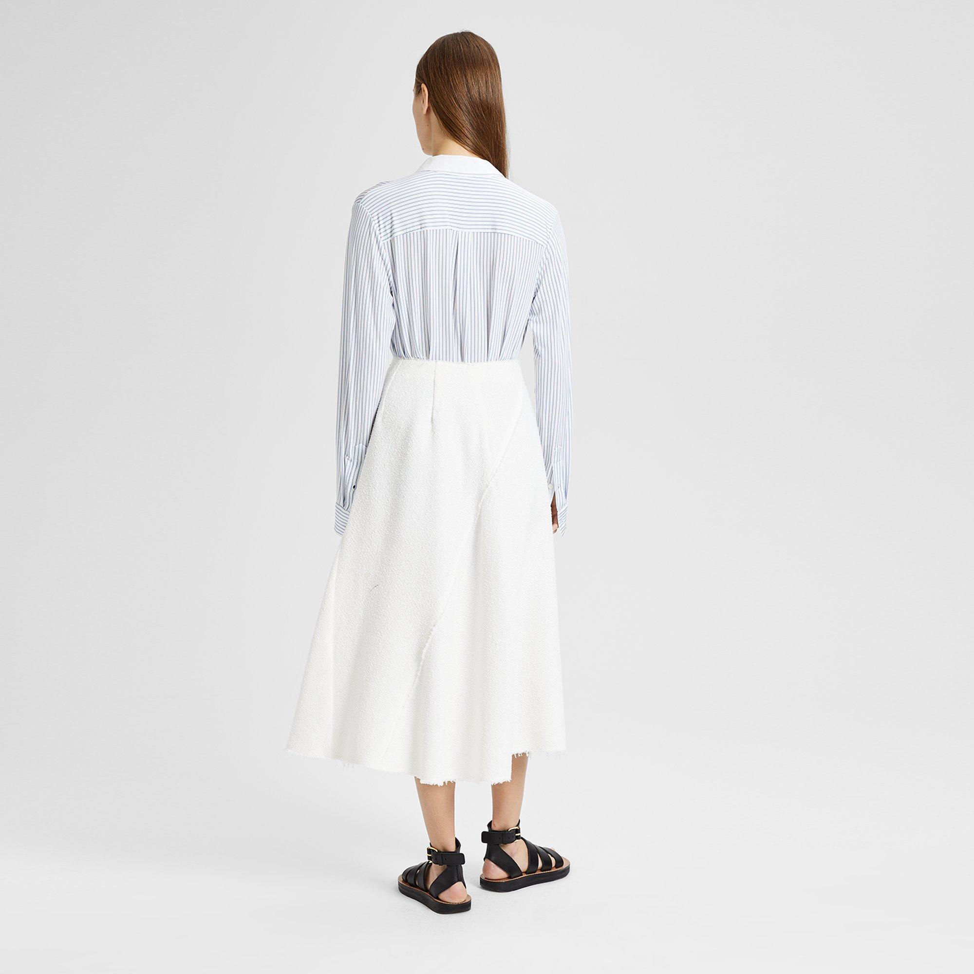 Boucle Flounce Skirt