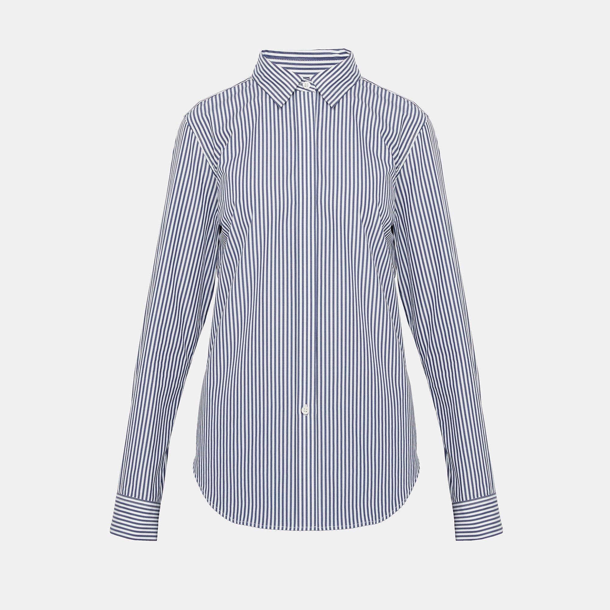 Striped Essential Button-Down Shirt