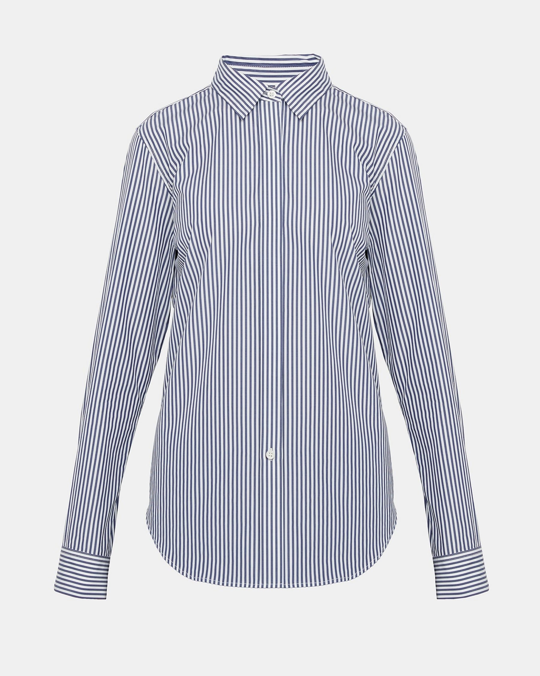 Striped Essential Button-Down Shirt