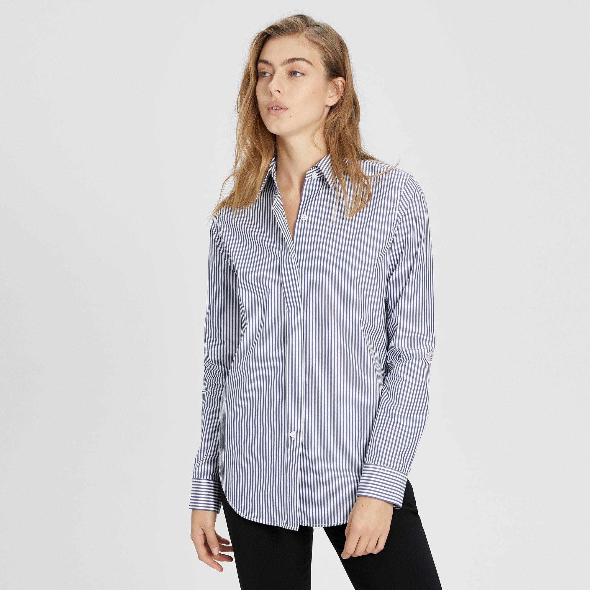 Striped Essential Button-Down Shirt