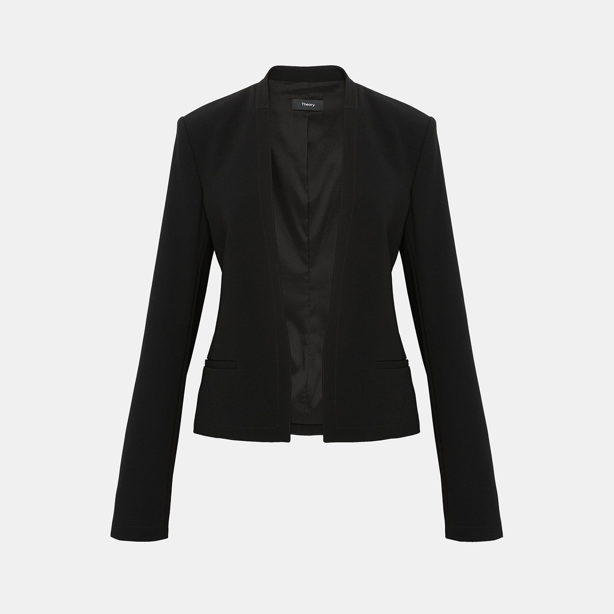 Crepe Clean Blazer