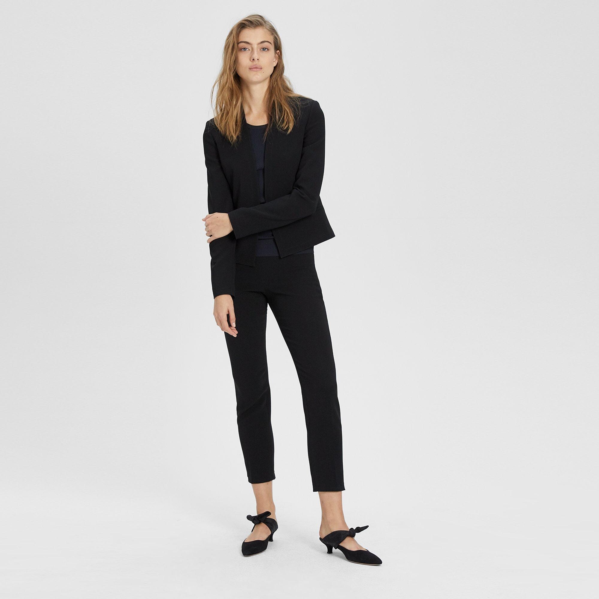 Crepe Clean Blazer