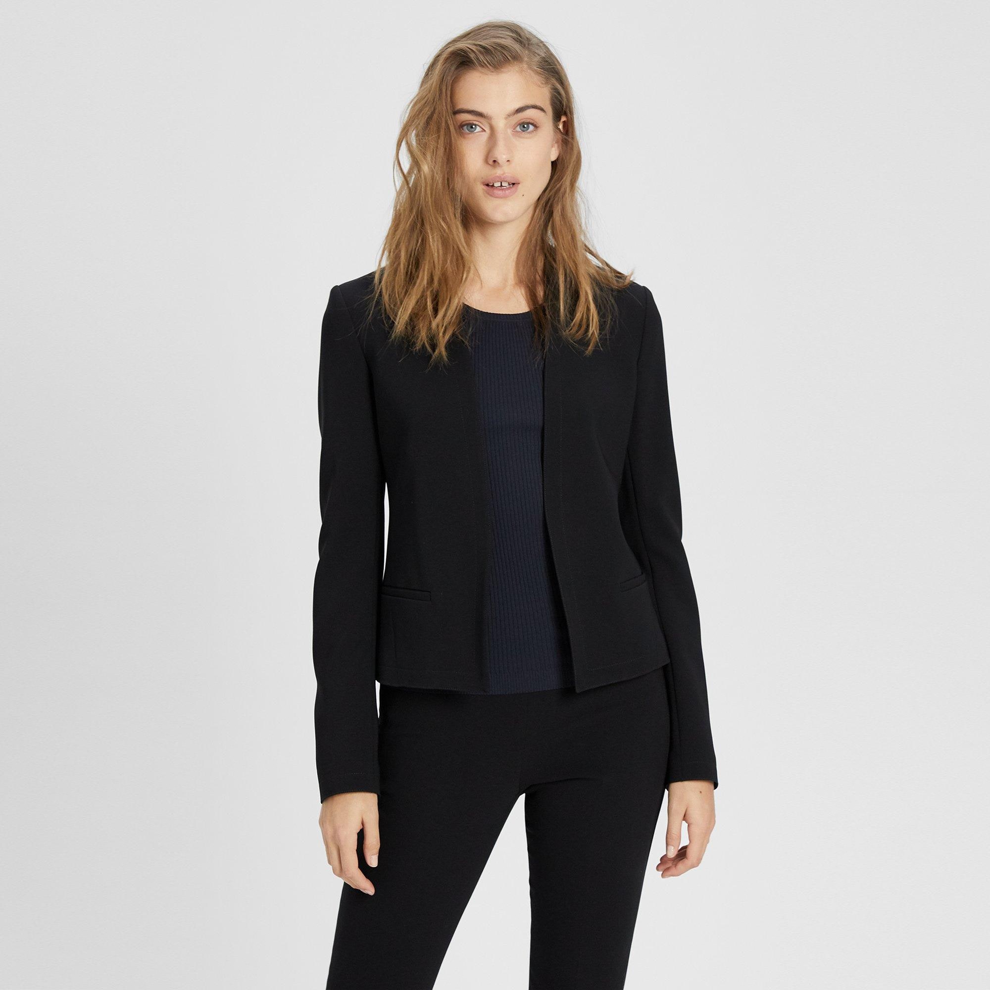 Crepe Clean Blazer