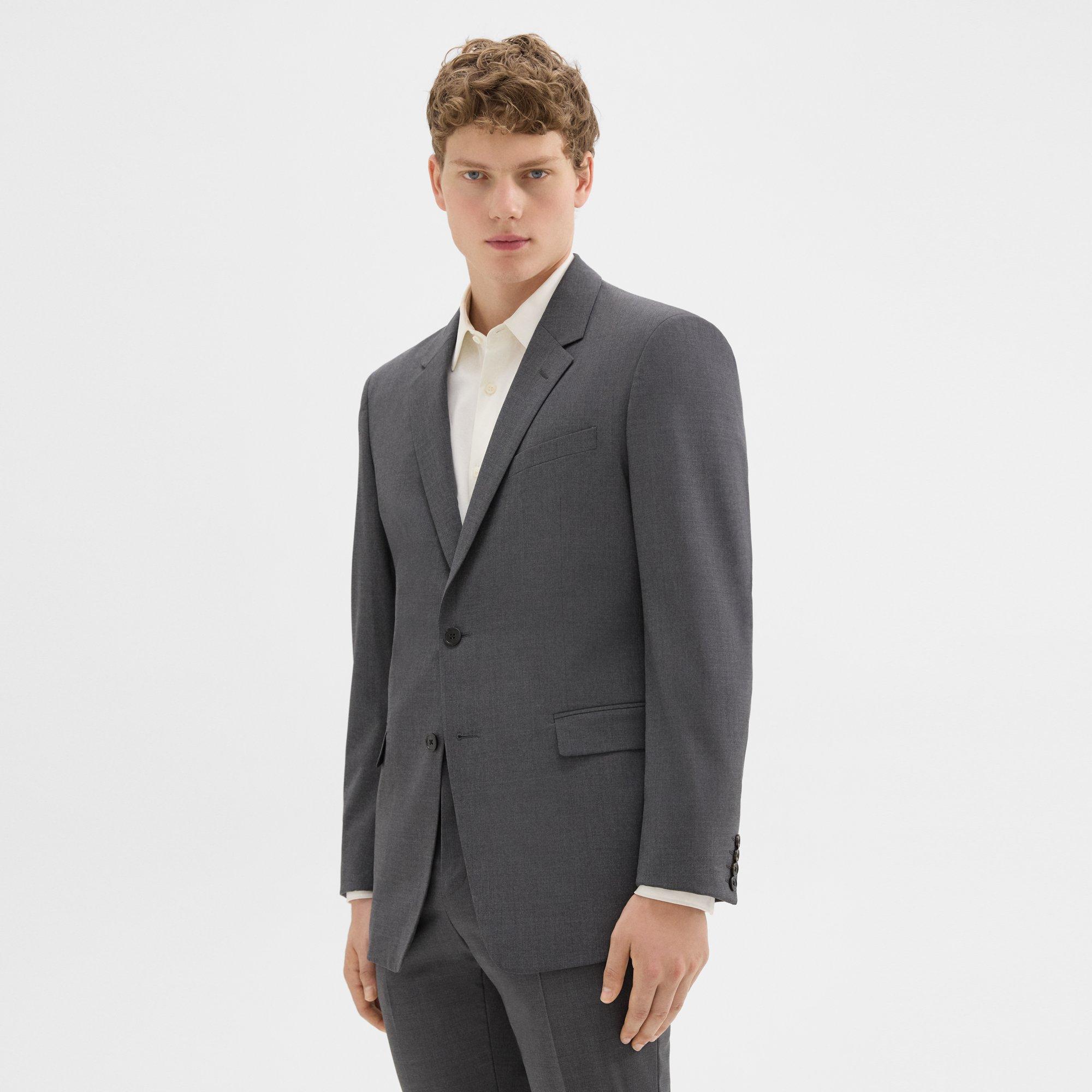 Buy Charcoal Grey Slim Two Button Suit Jacket from Next Ireland