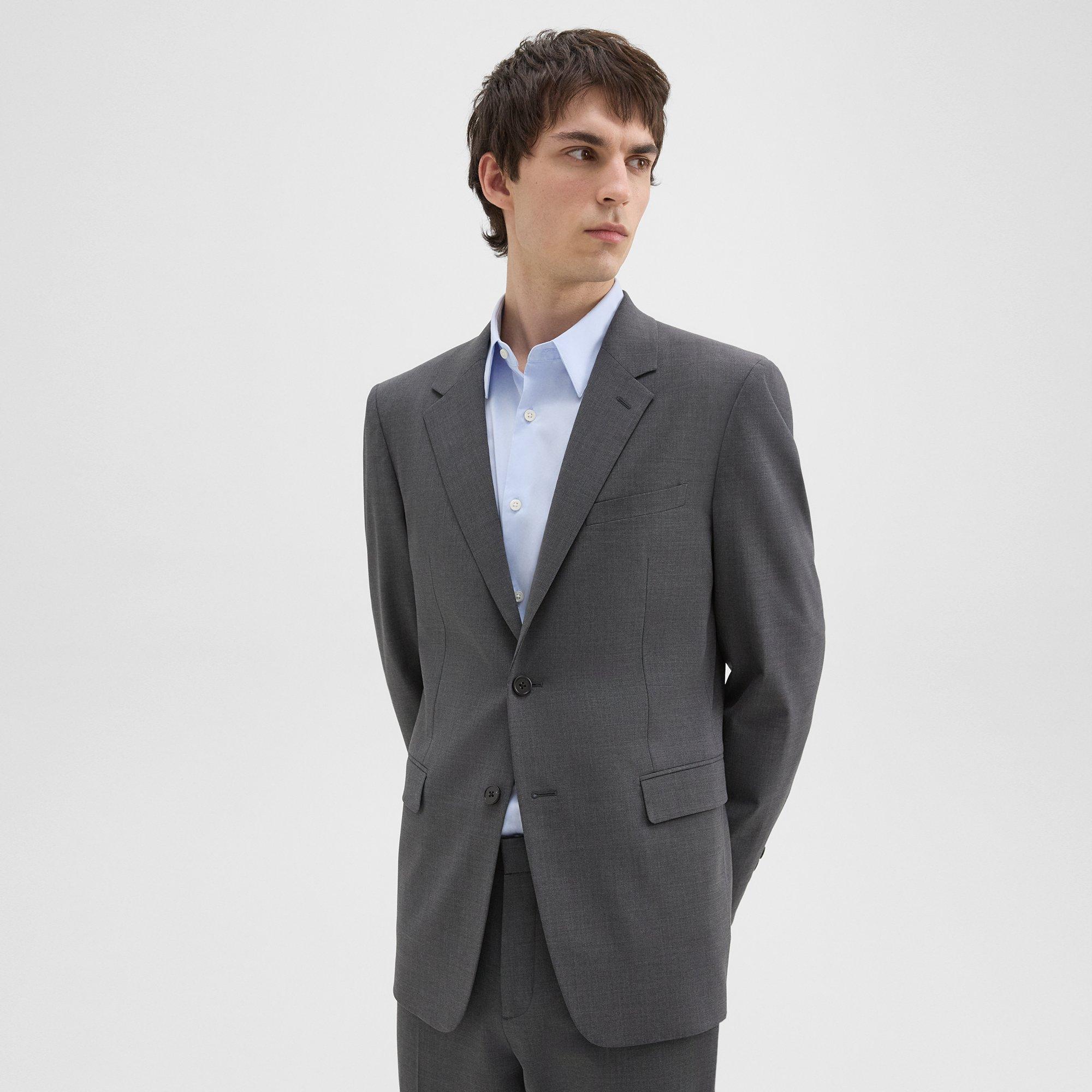 Buy Charcoal Grey Slim Two Button Suit Jacket from Next Ireland