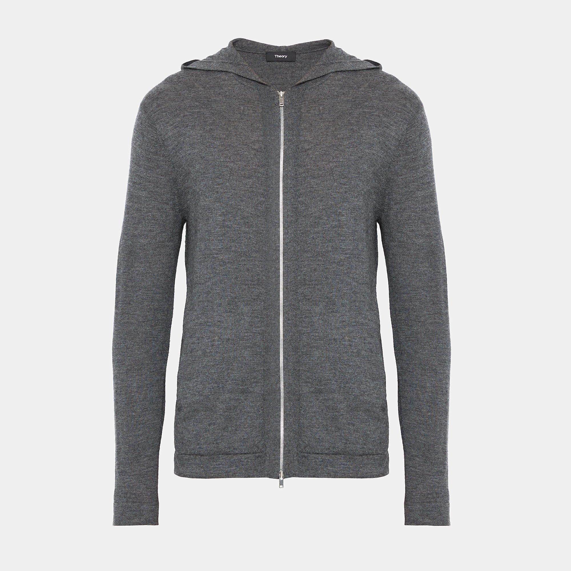 Zip Hoodie in Cashmere
