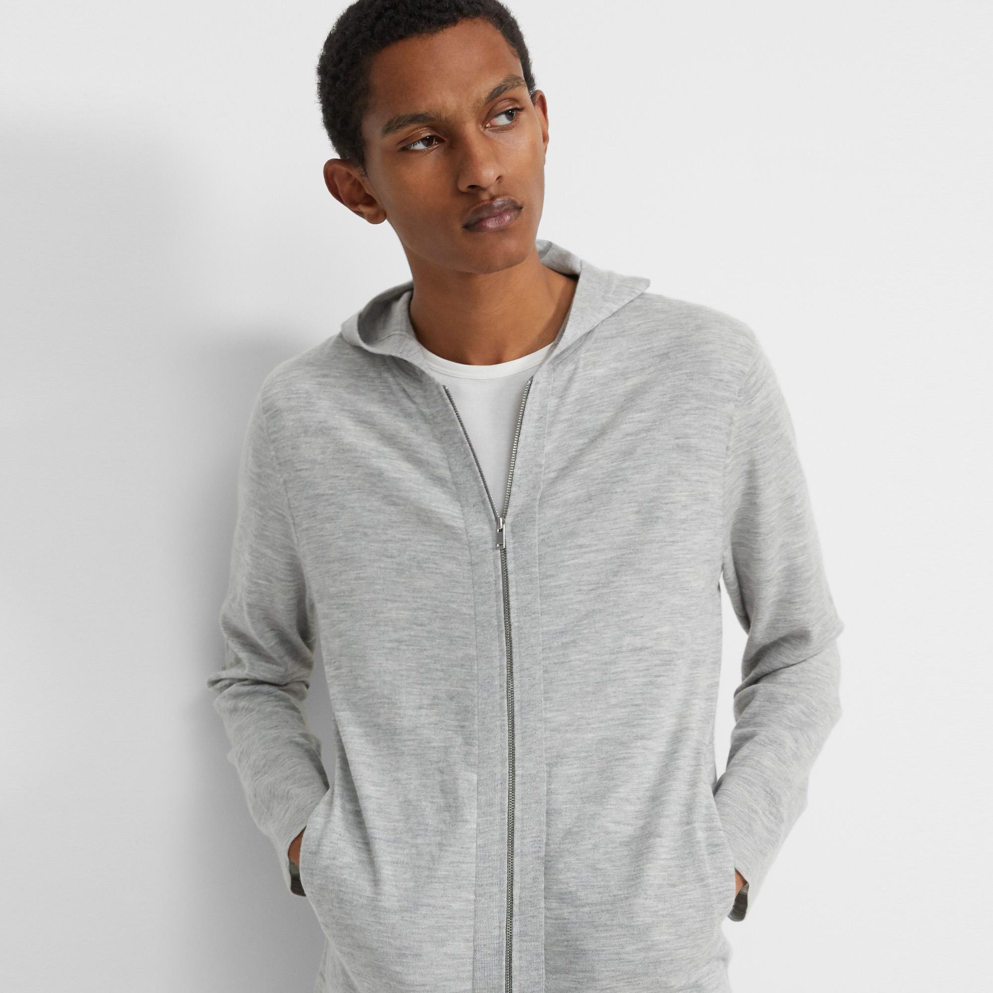 Zip Hoodie in Cashmere
