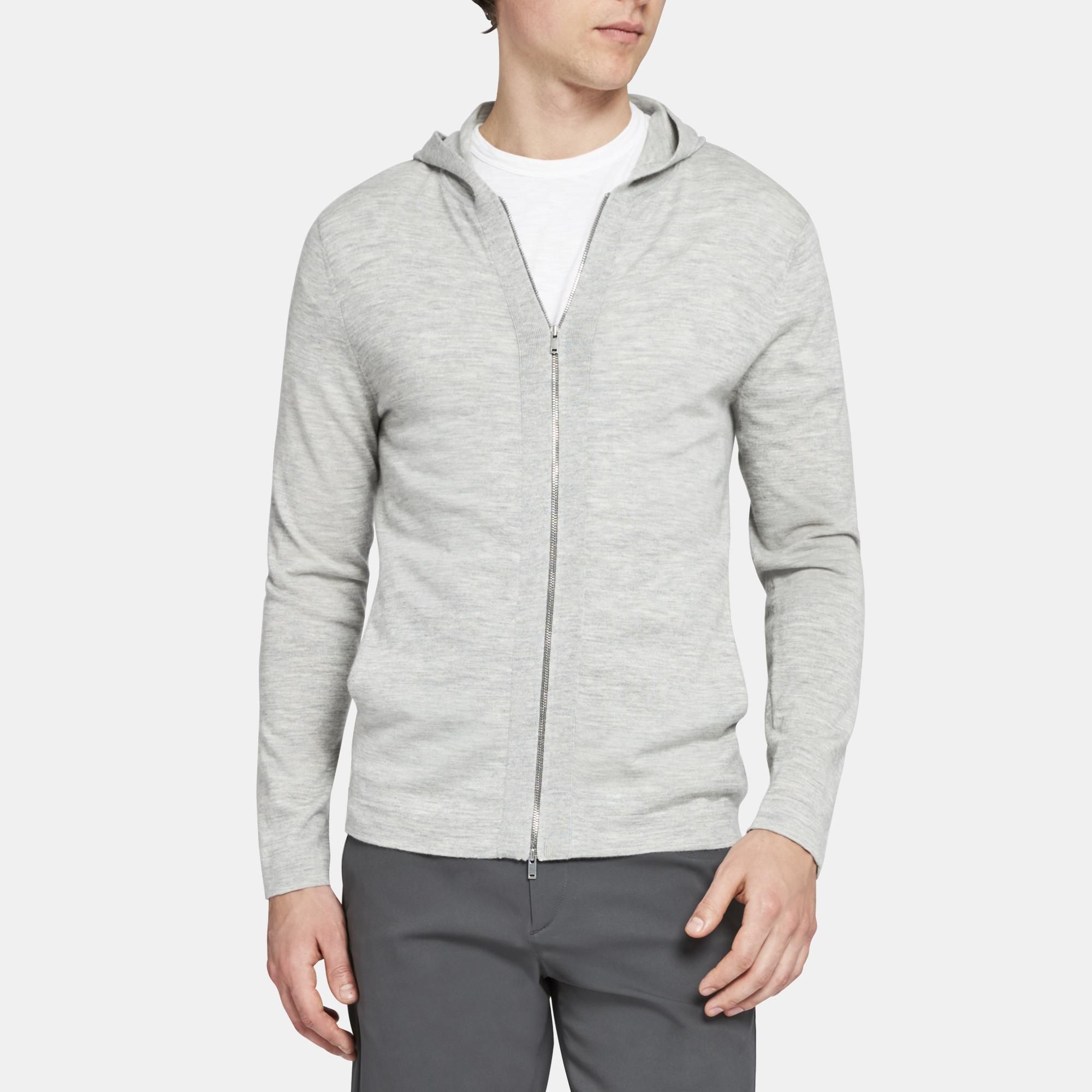 Zip Hoodie in Cashmere