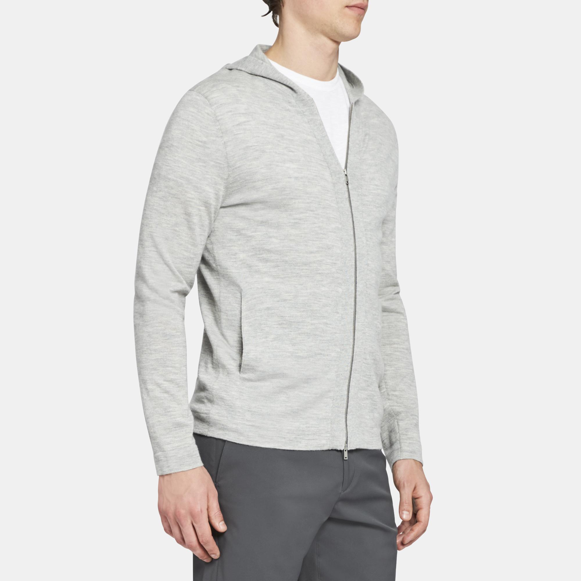 Zip Hoodie in Cashmere