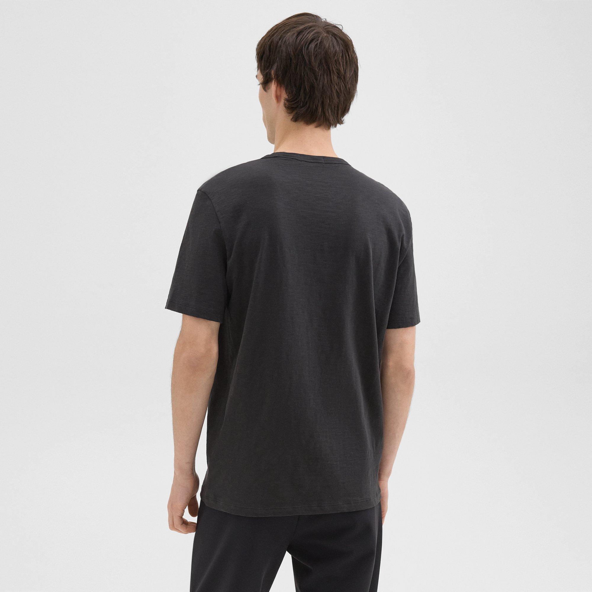 Cosmos Slub Cotton Essential Tee | Theory