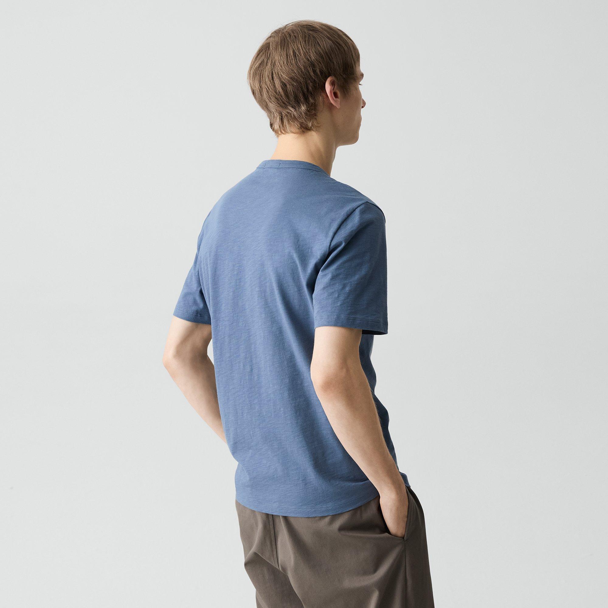 Essential Tee in Cosmos Slub Cotton