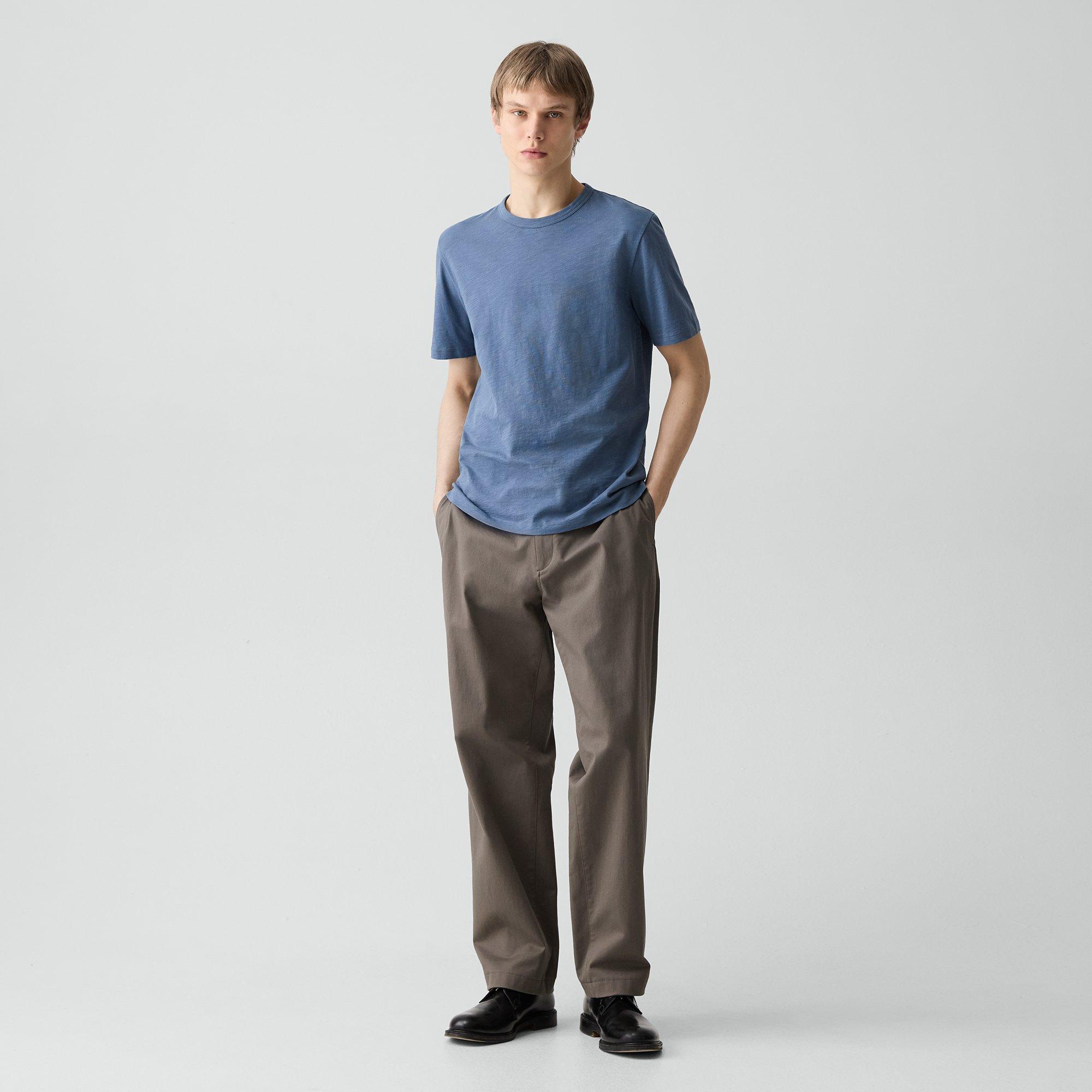 Essential Tee in Cosmos Slub Cotton