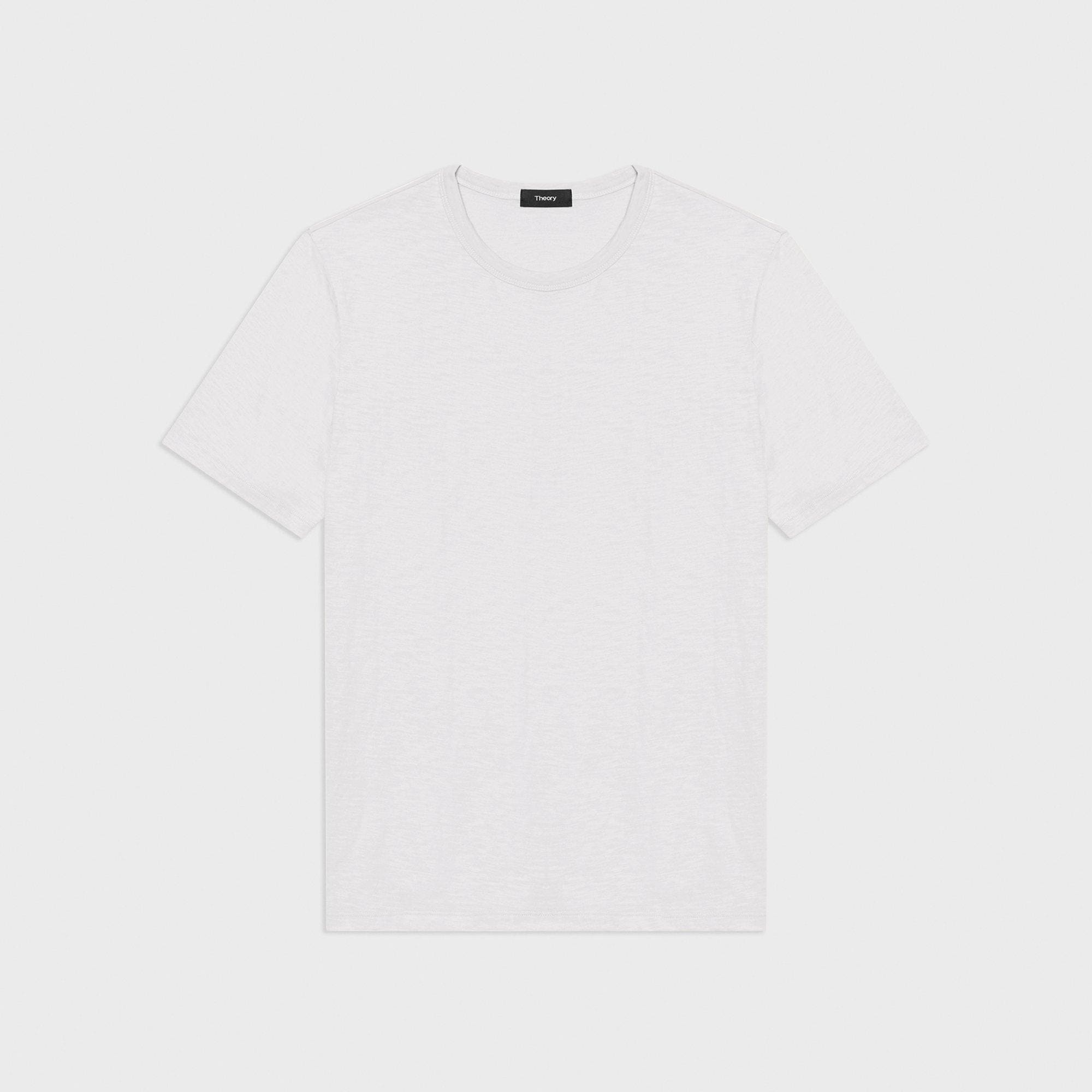 Cosmos Slub Cotton Essential Tee | Theory