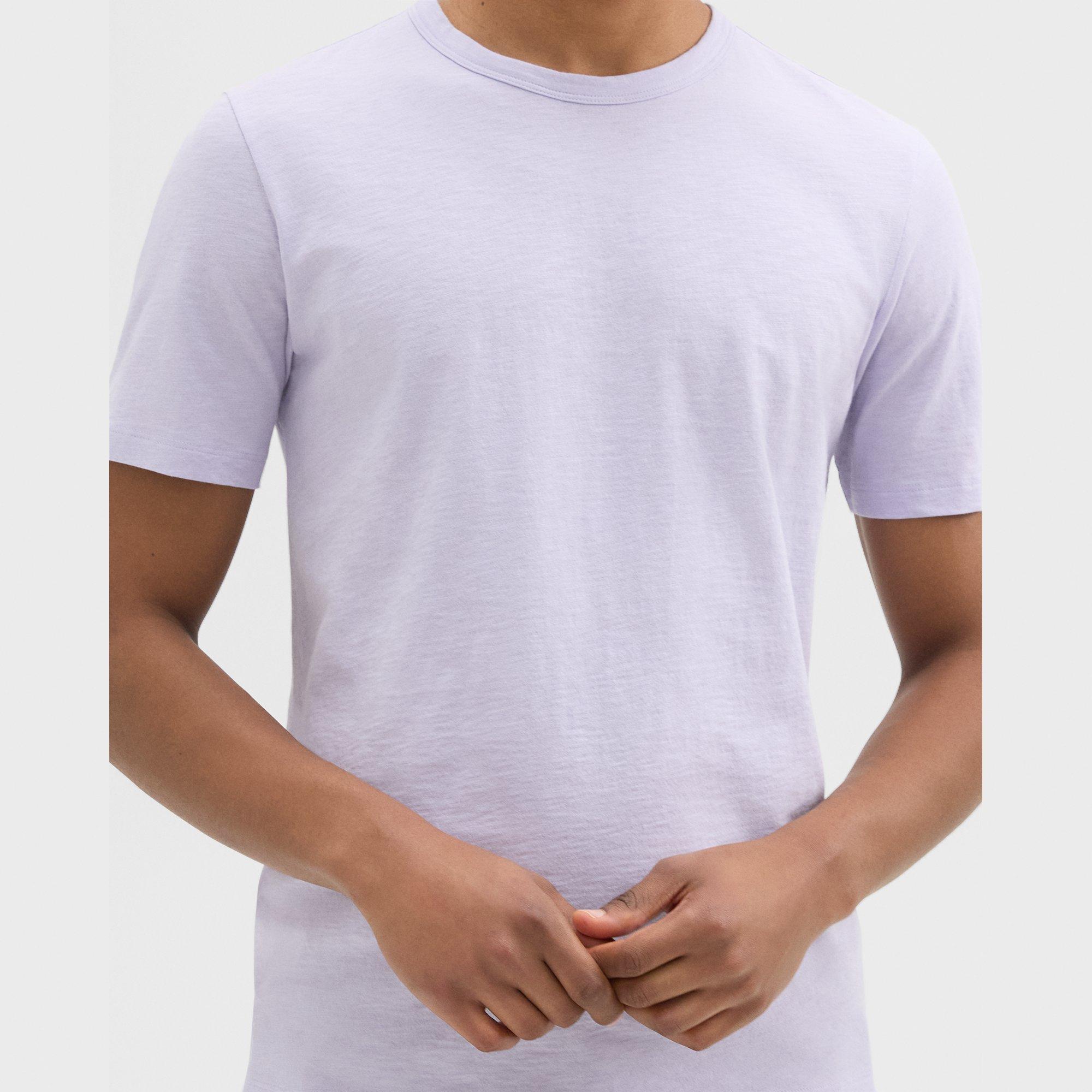 Essential Tee in Cosmos Slub Cotton