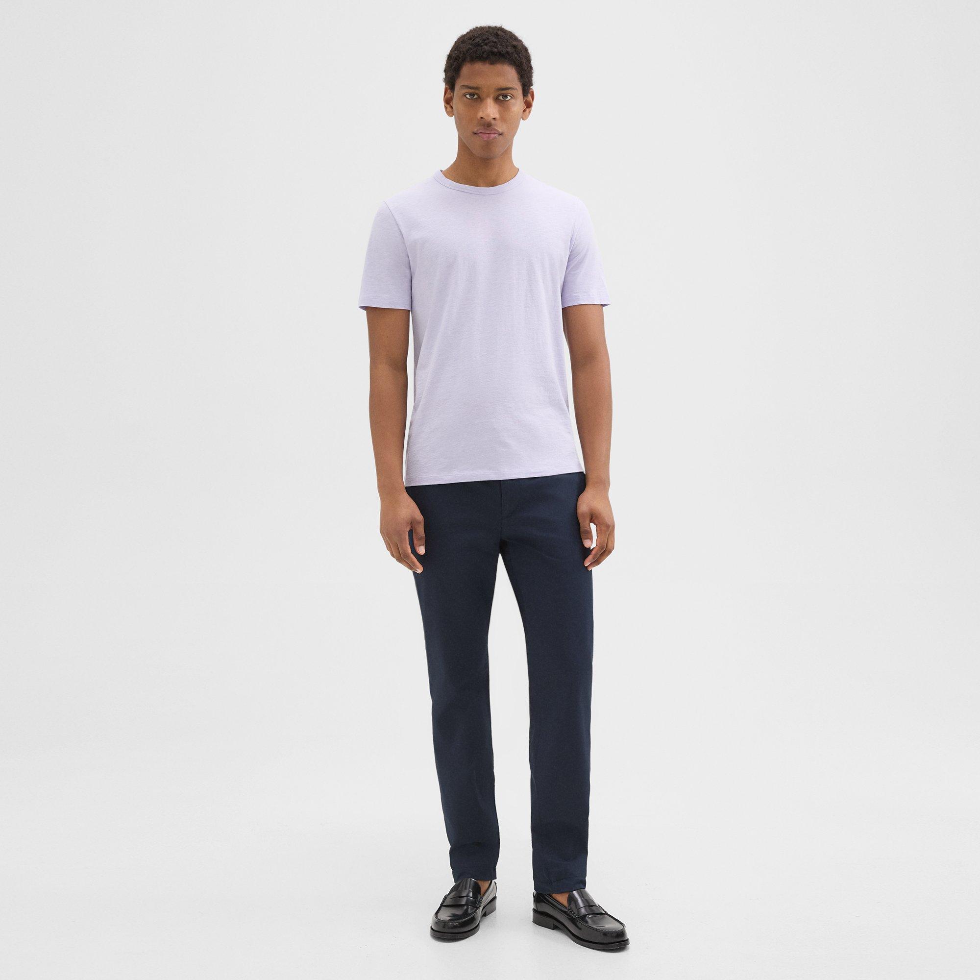 Essential Tee in Cosmos Slub Cotton