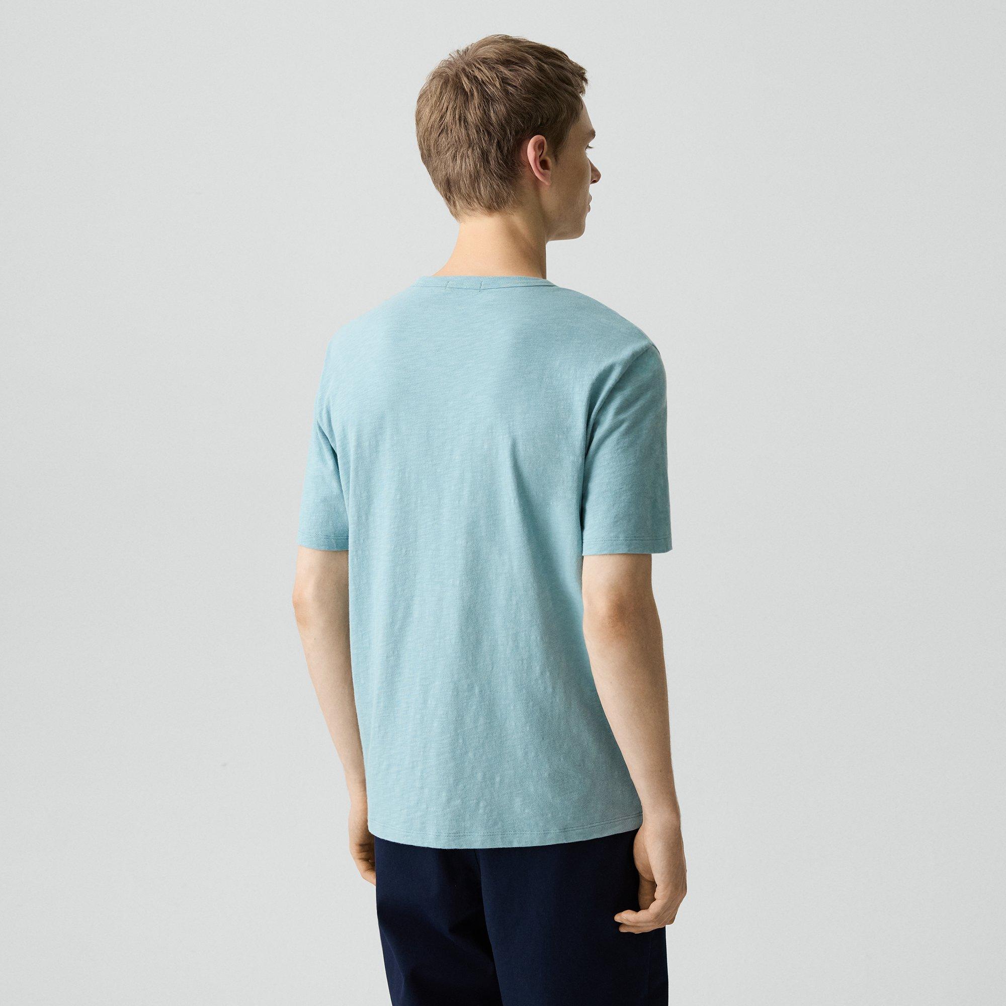 Essential Tee in Cosmos Slub Cotton