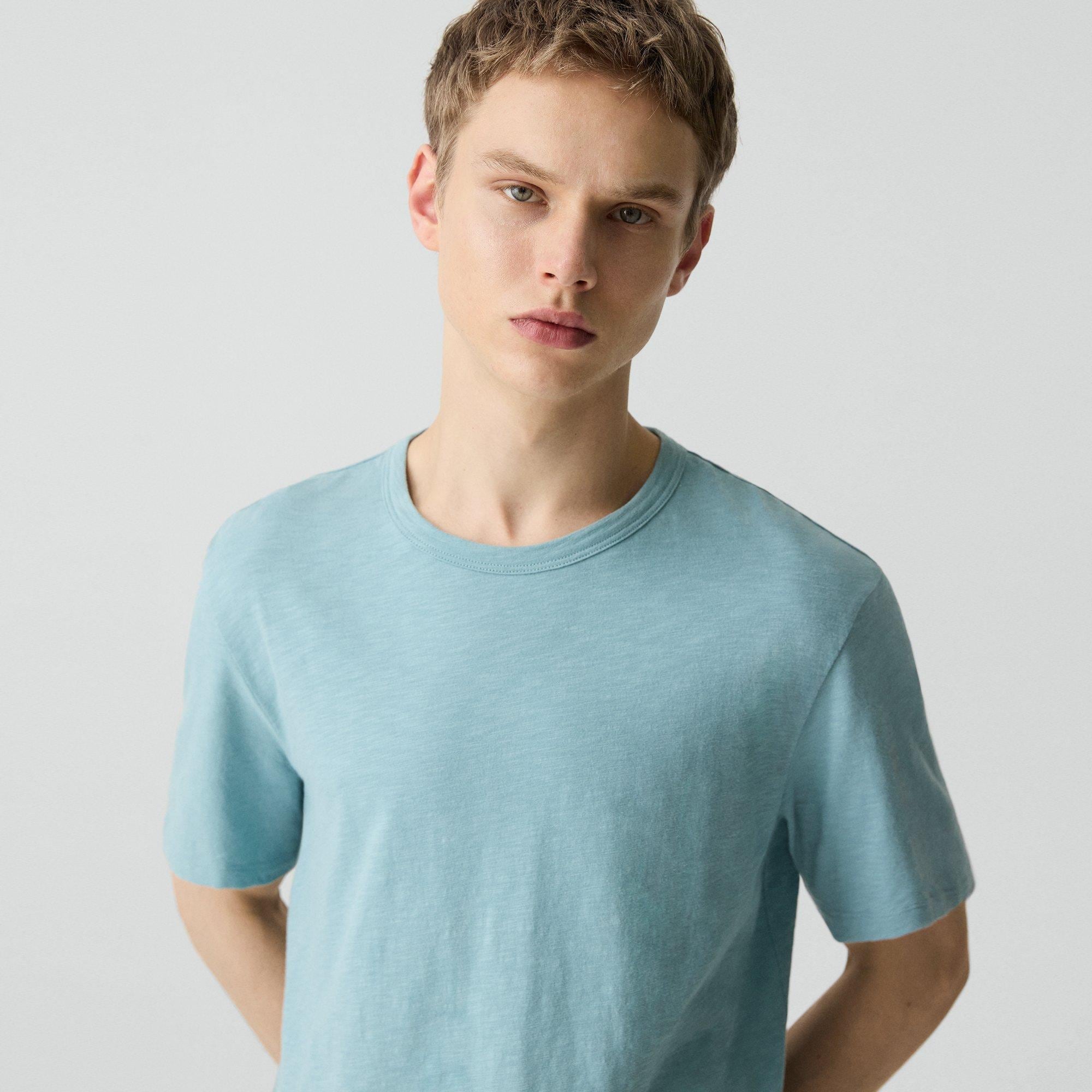 Essential Tee in Cosmos Slub Cotton