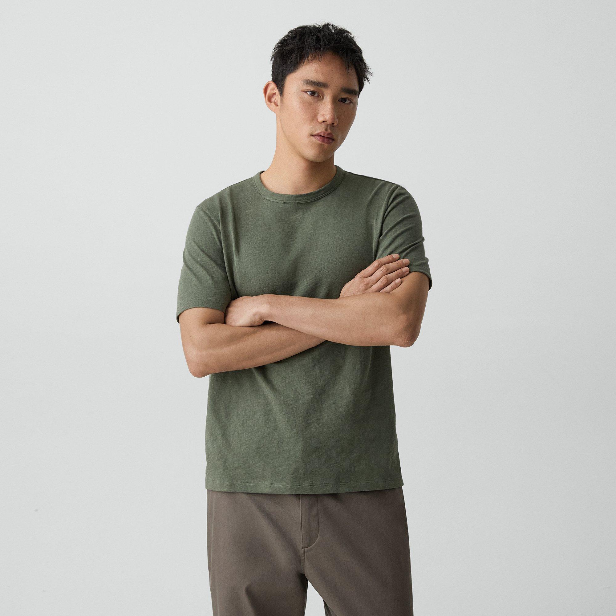 Essential Tee in Cosmos Slub Cotton