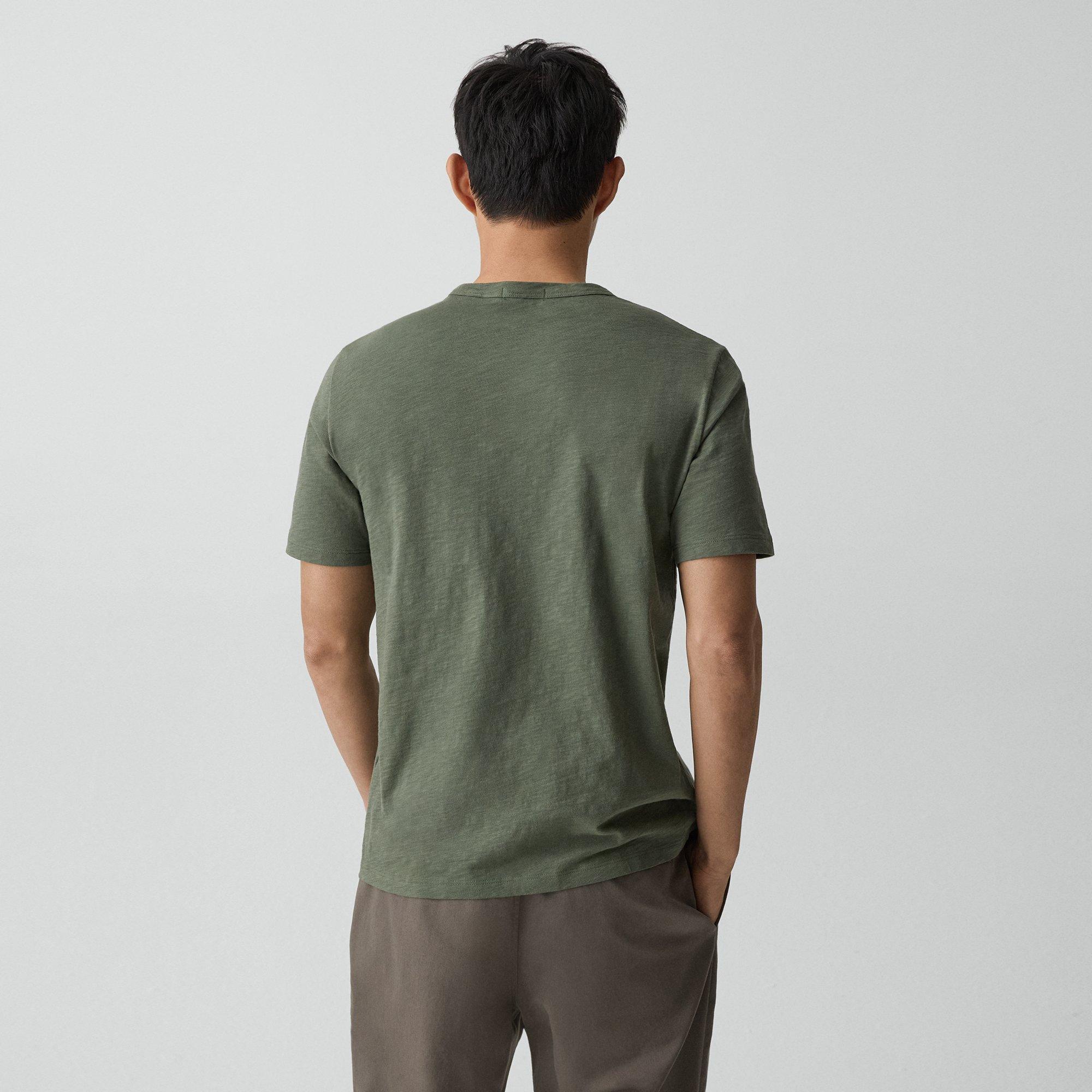 Essential Tee in Cosmos Slub Cotton