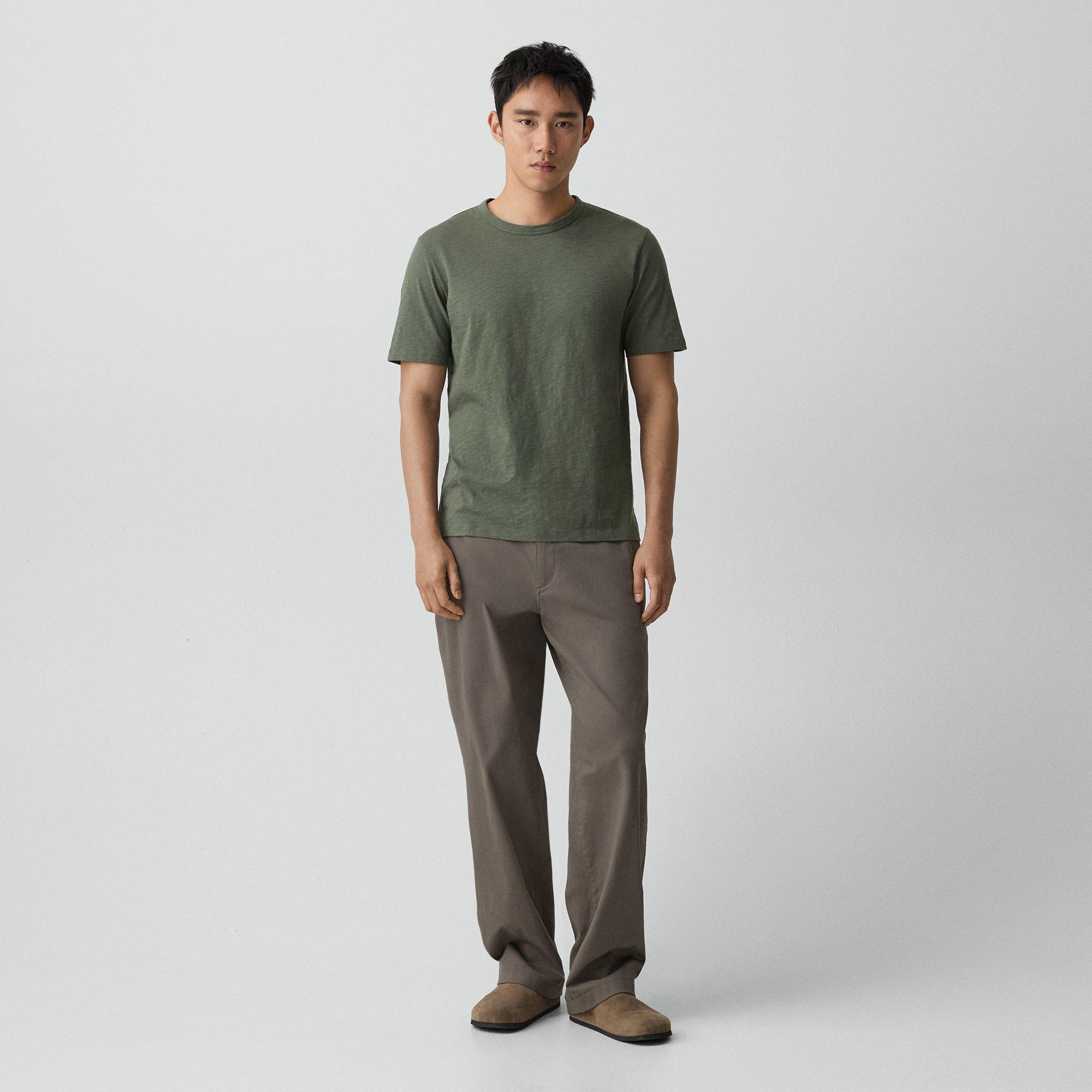 Essential Tee in Cosmos Slub Cotton