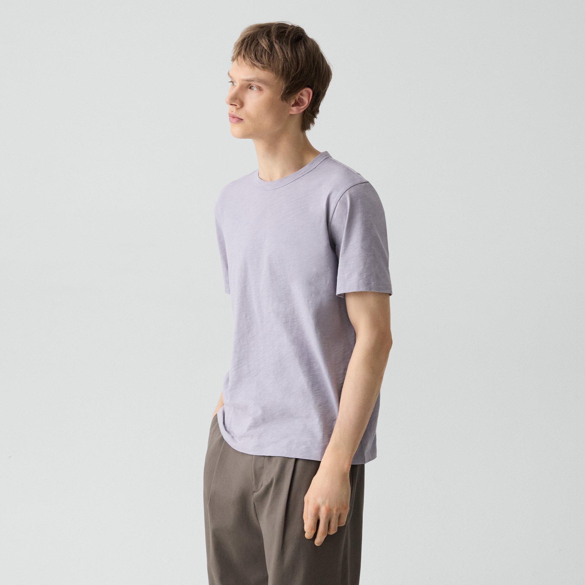 Essential Tee in Cosmos Slub Cotton