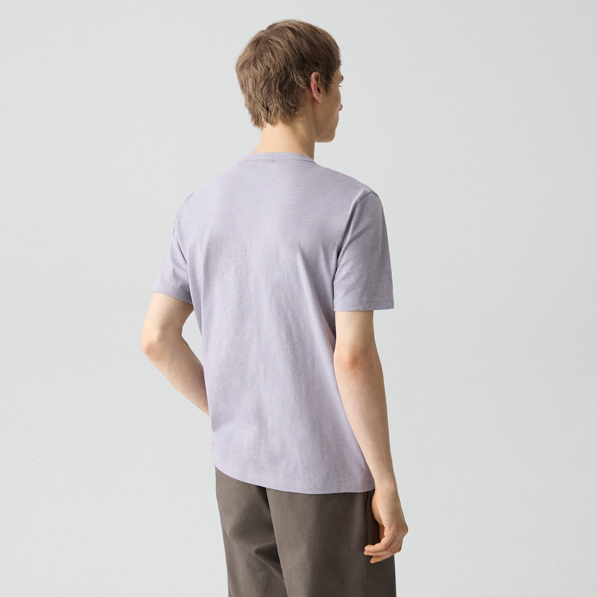 Essential Tee in Cosmos Slub Cotton