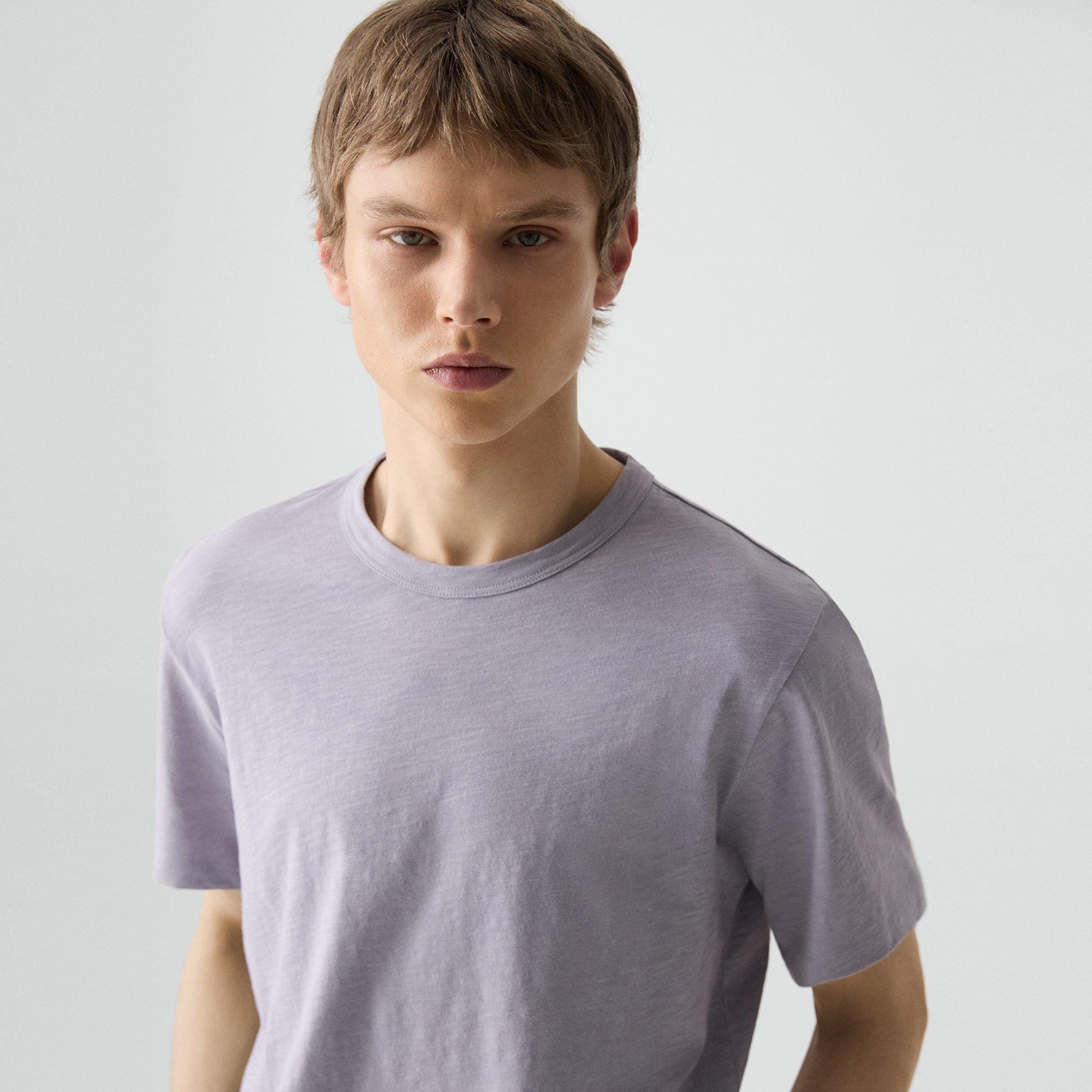 Essential Tee in Cosmos Slub Cotton