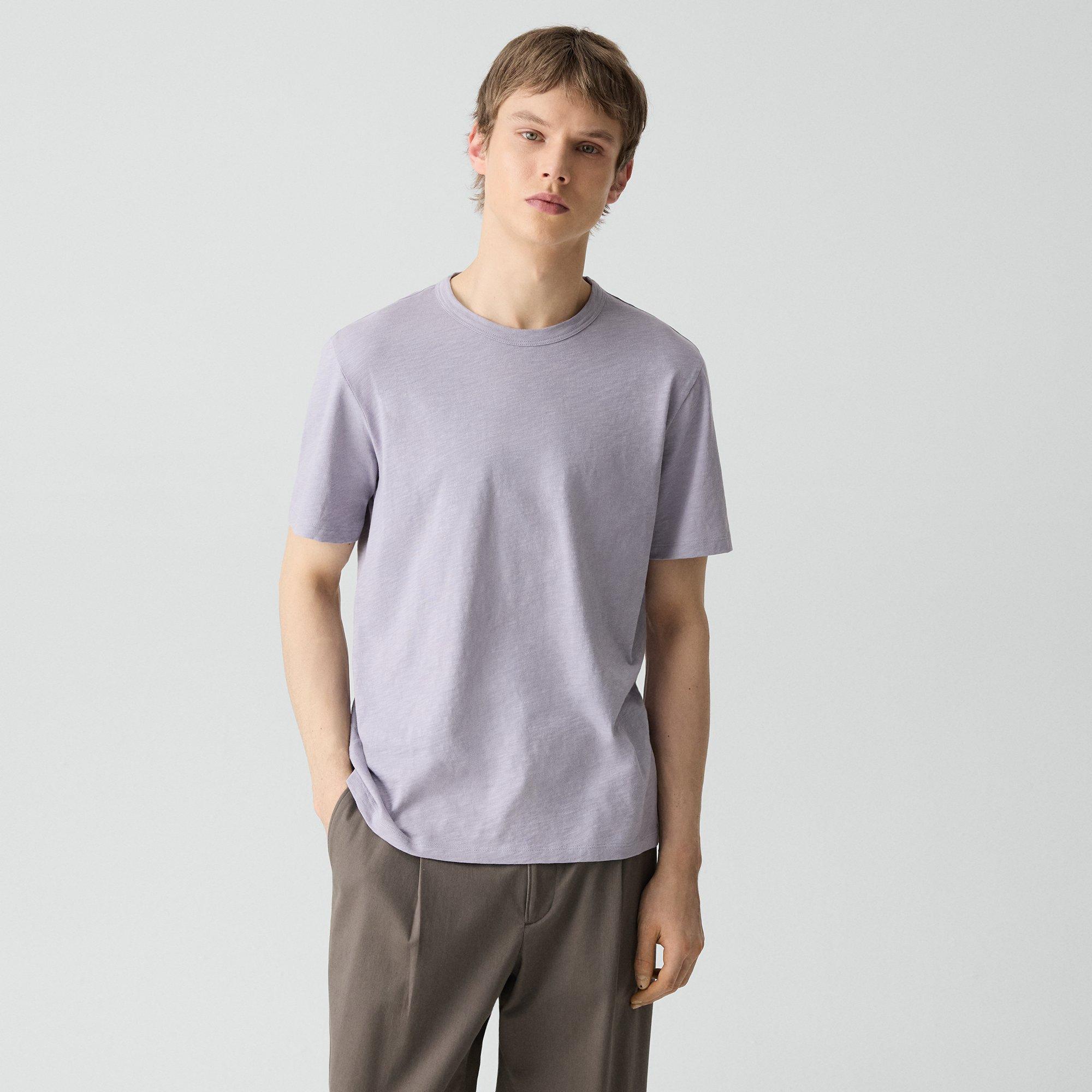 Essential Tee in Cosmos Slub Cotton