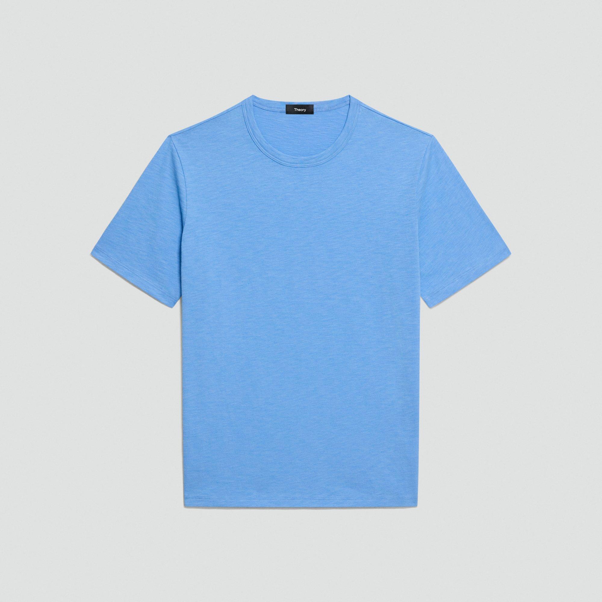 Essential Tee in Cosmos Slub Cotton