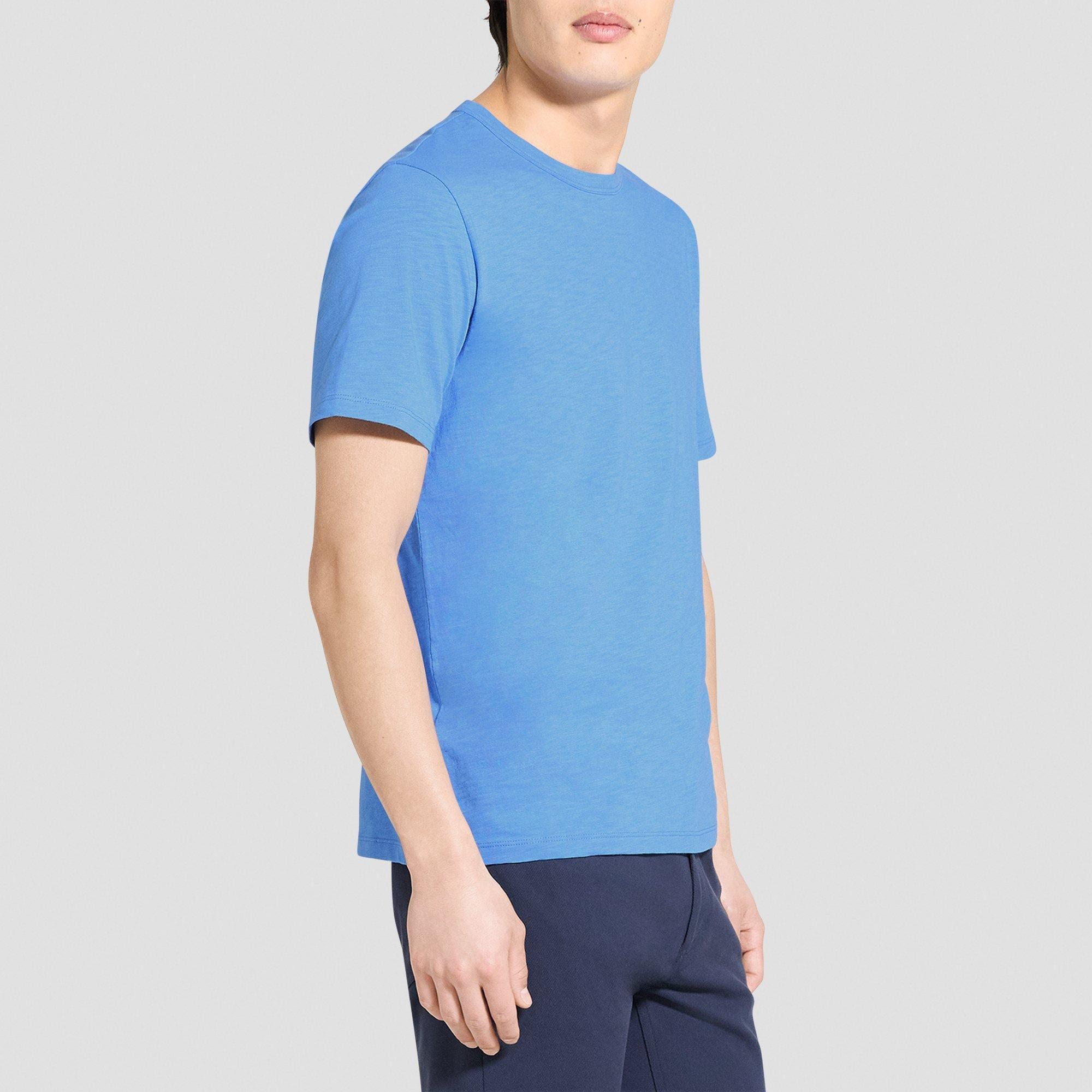 Essential Tee in Cosmos Slub Cotton