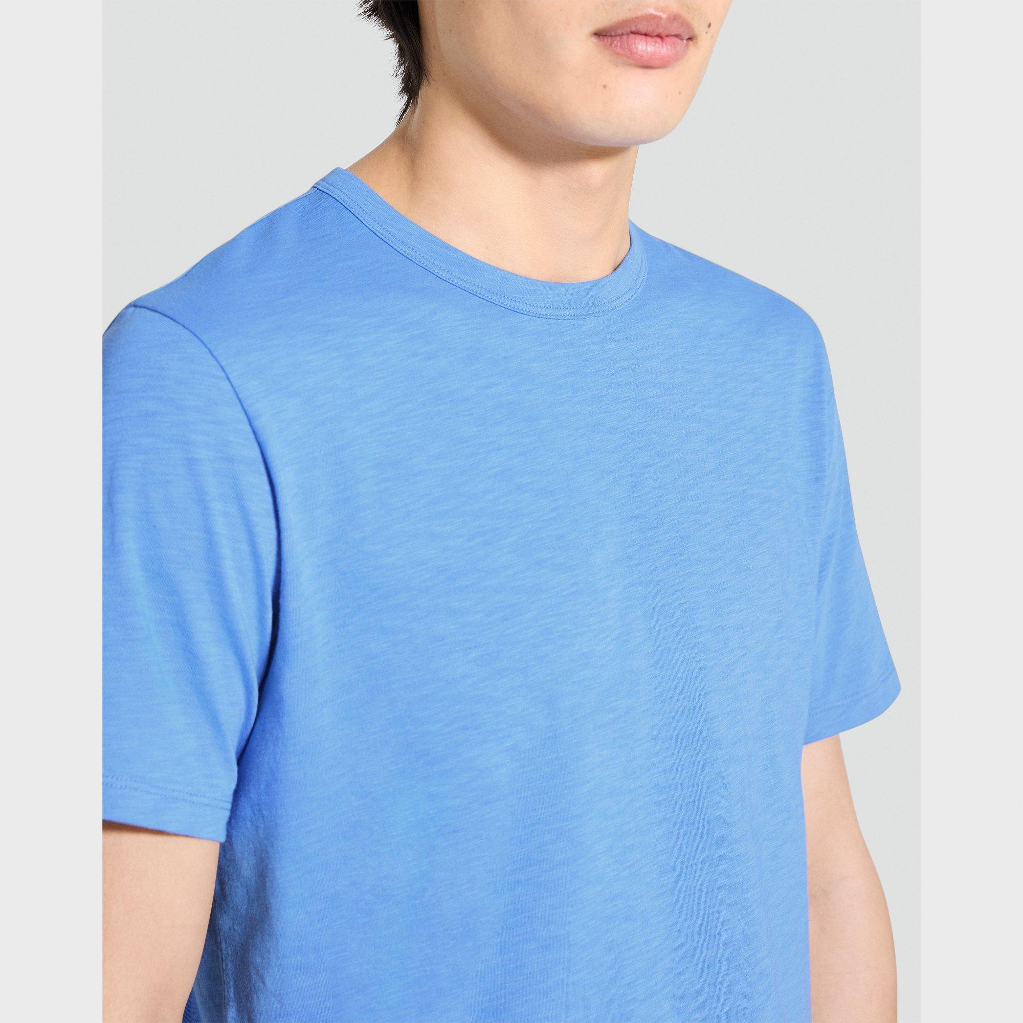 Essential Tee in Cosmos Slub Cotton