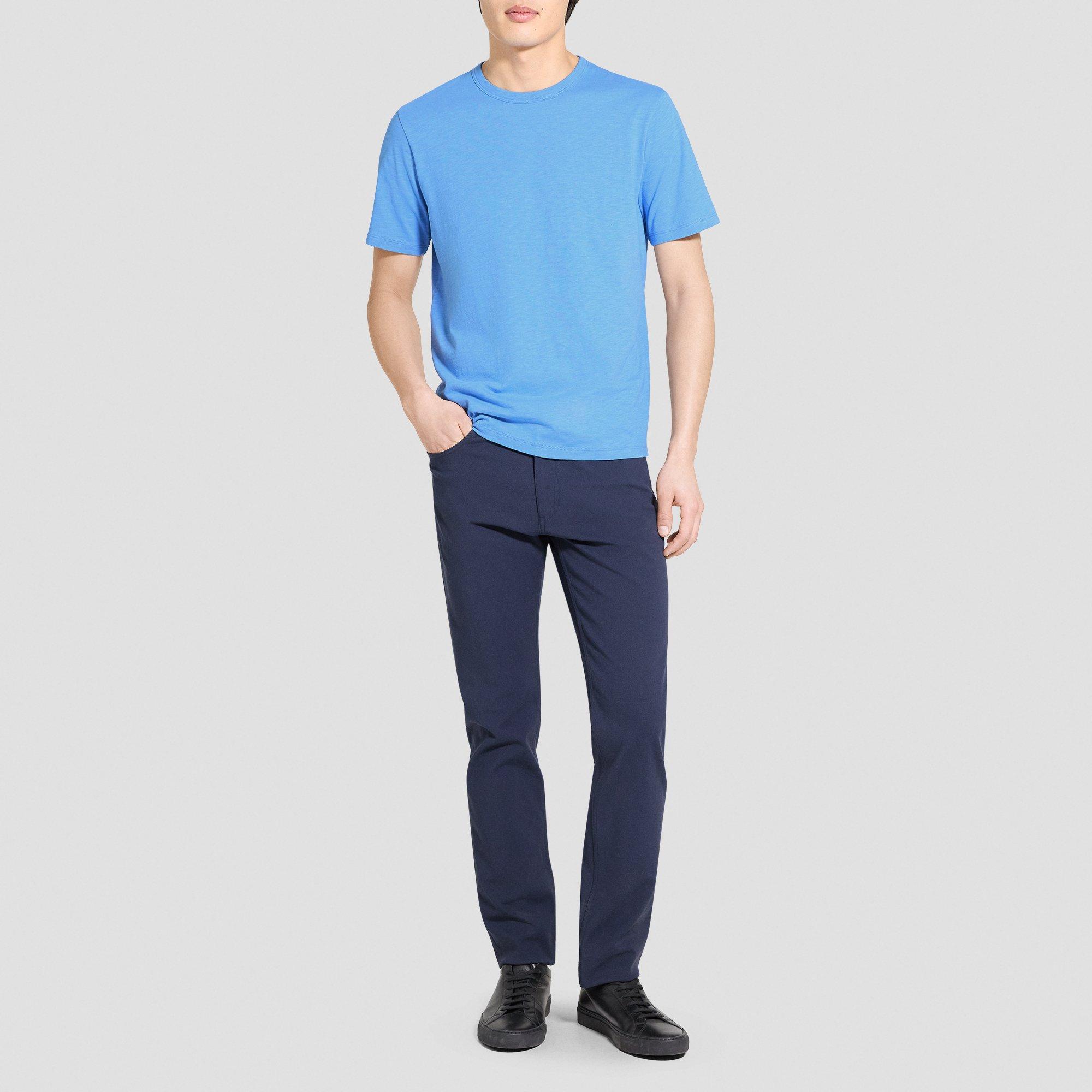 Essential Tee in Cosmos Slub Cotton