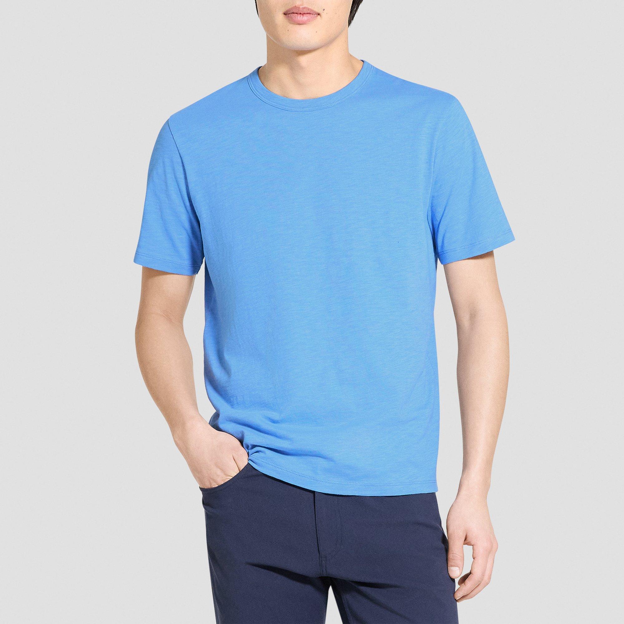 Essential Tee in Cosmos Slub Cotton