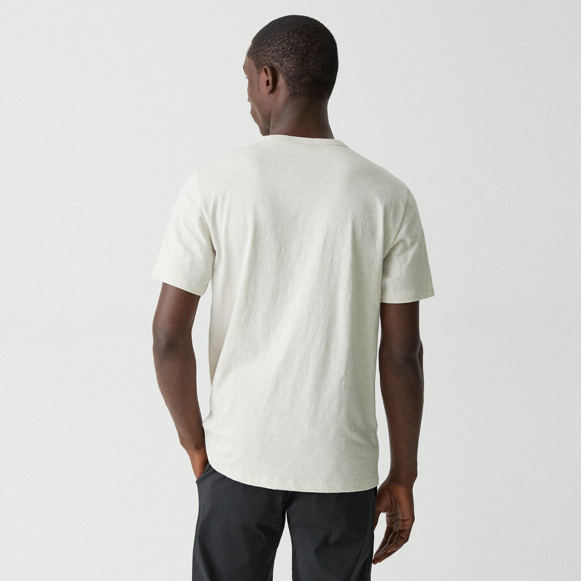 Essential Tee in Cosmos Slub Cotton