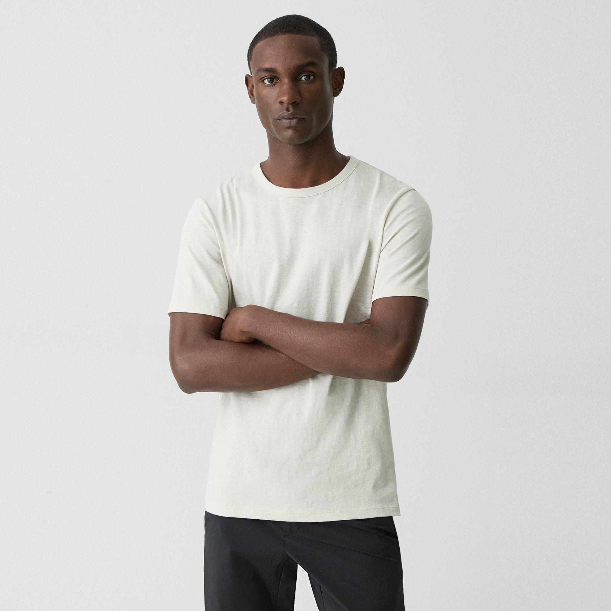 Essential Tee in Cosmos Slub Cotton