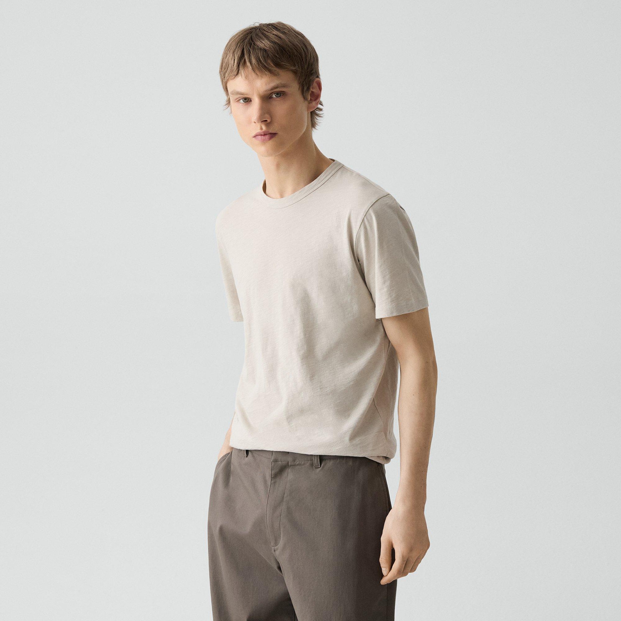 Essential Tee in Cosmos Slub Cotton