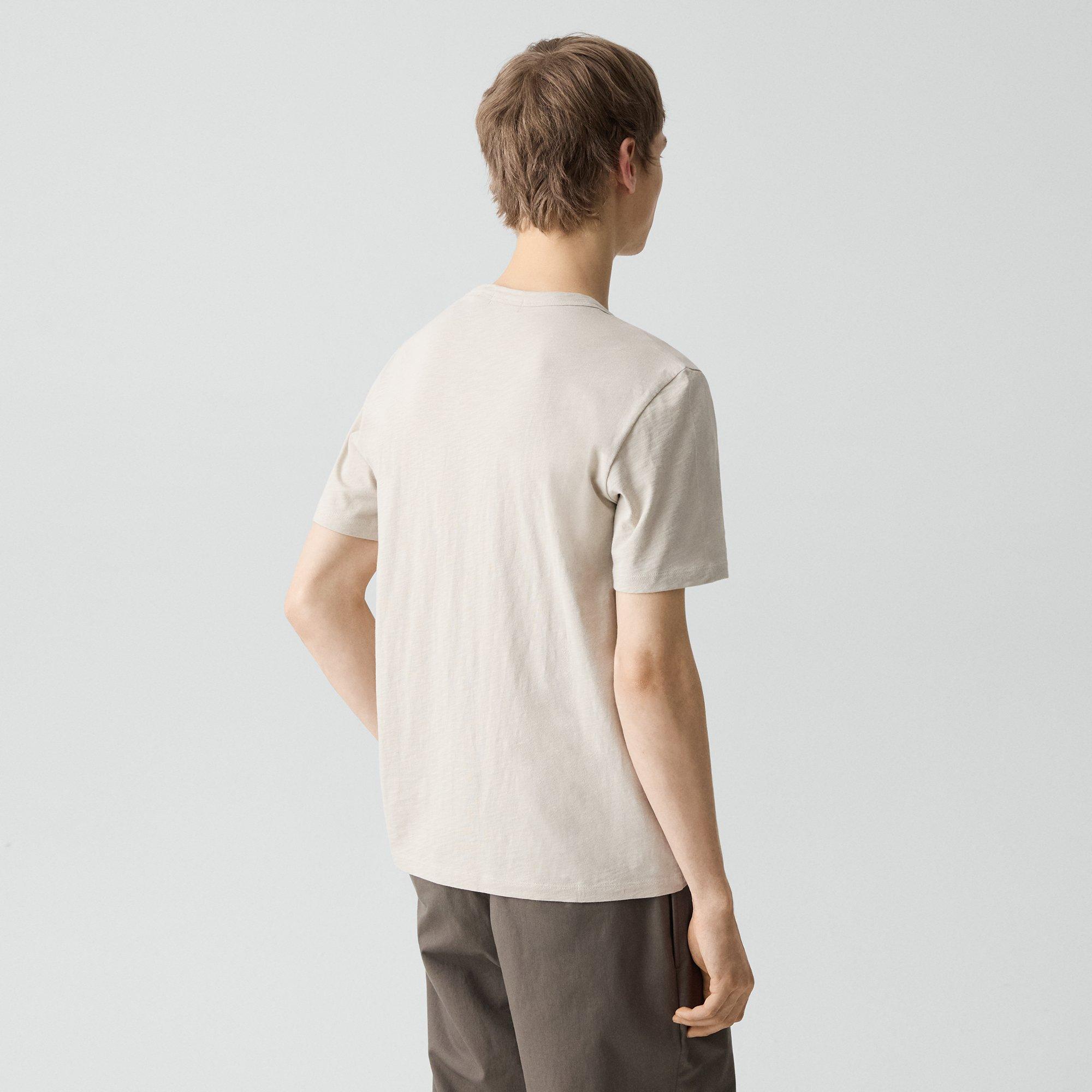 Essential Tee in Cosmos Slub Cotton