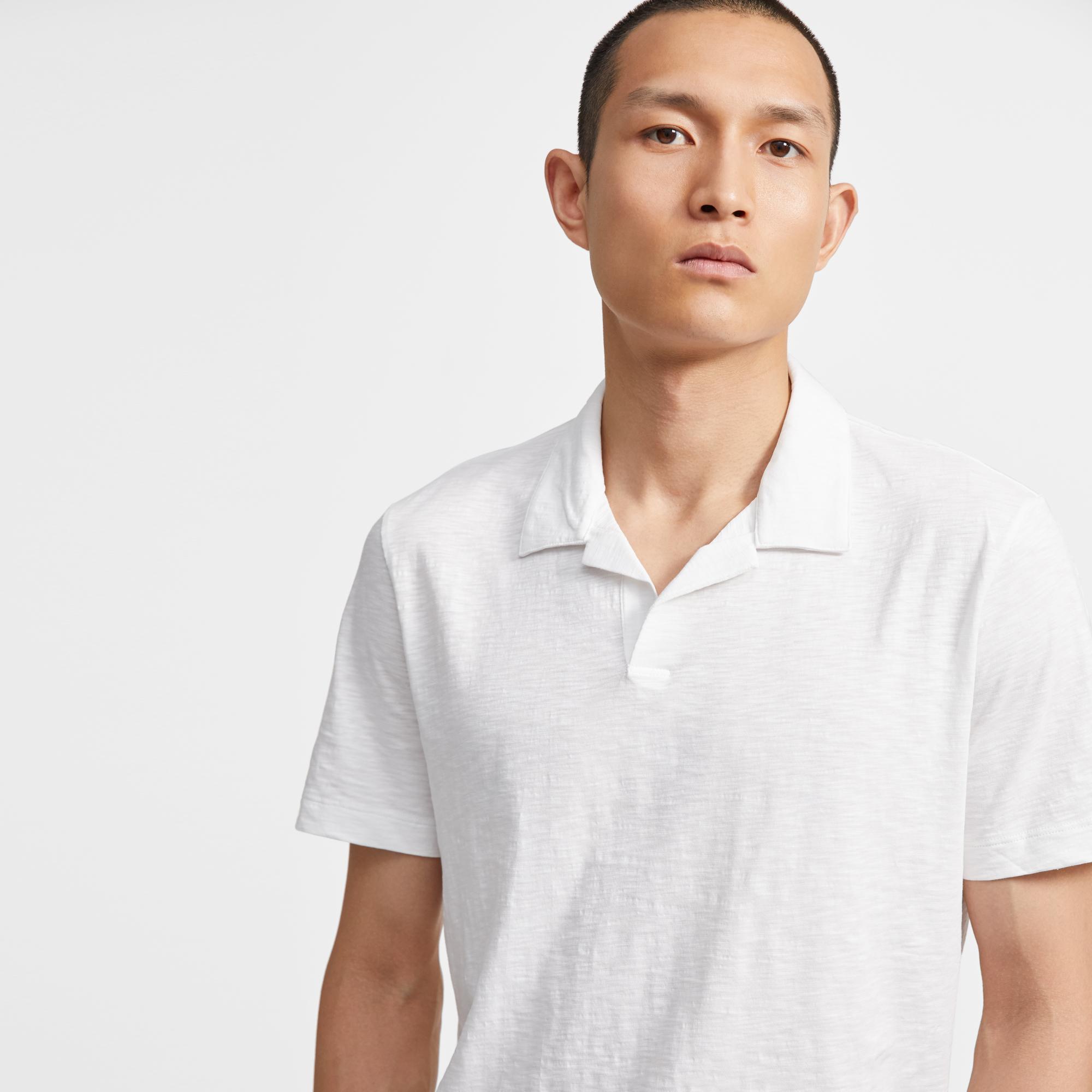 Willem Polo in Cosmos Slub Cotton