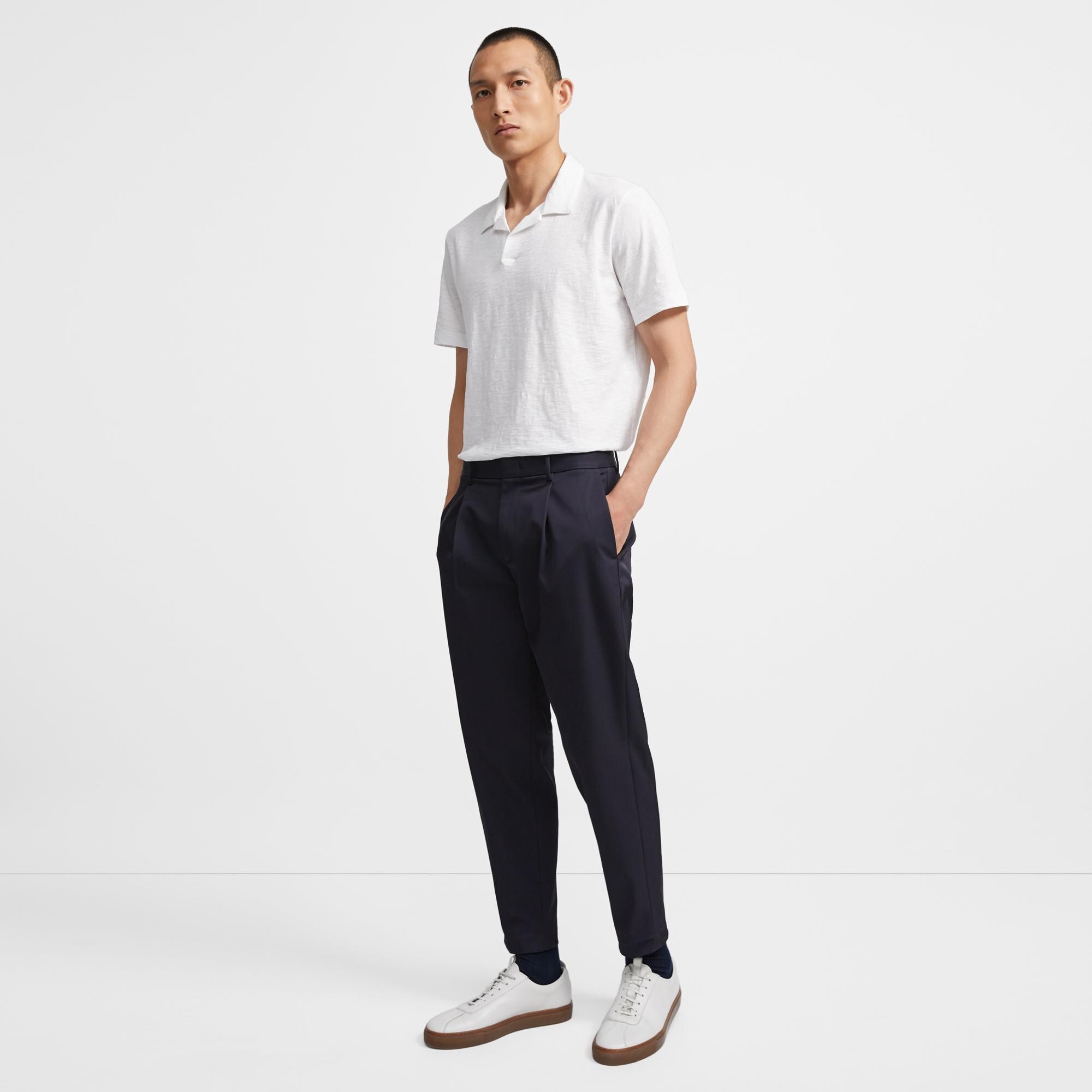 Willem Polo in Cosmos Slub Cotton