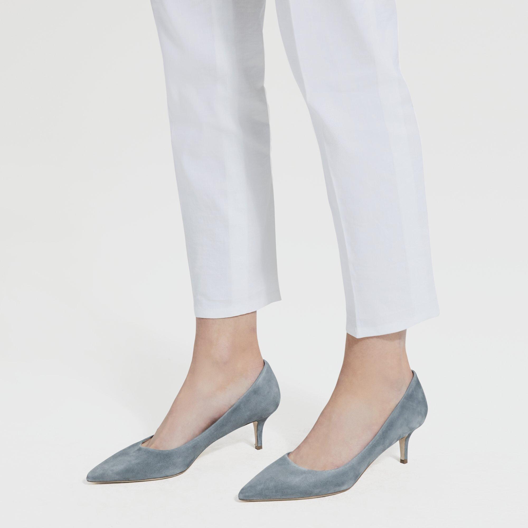 Suede Pump